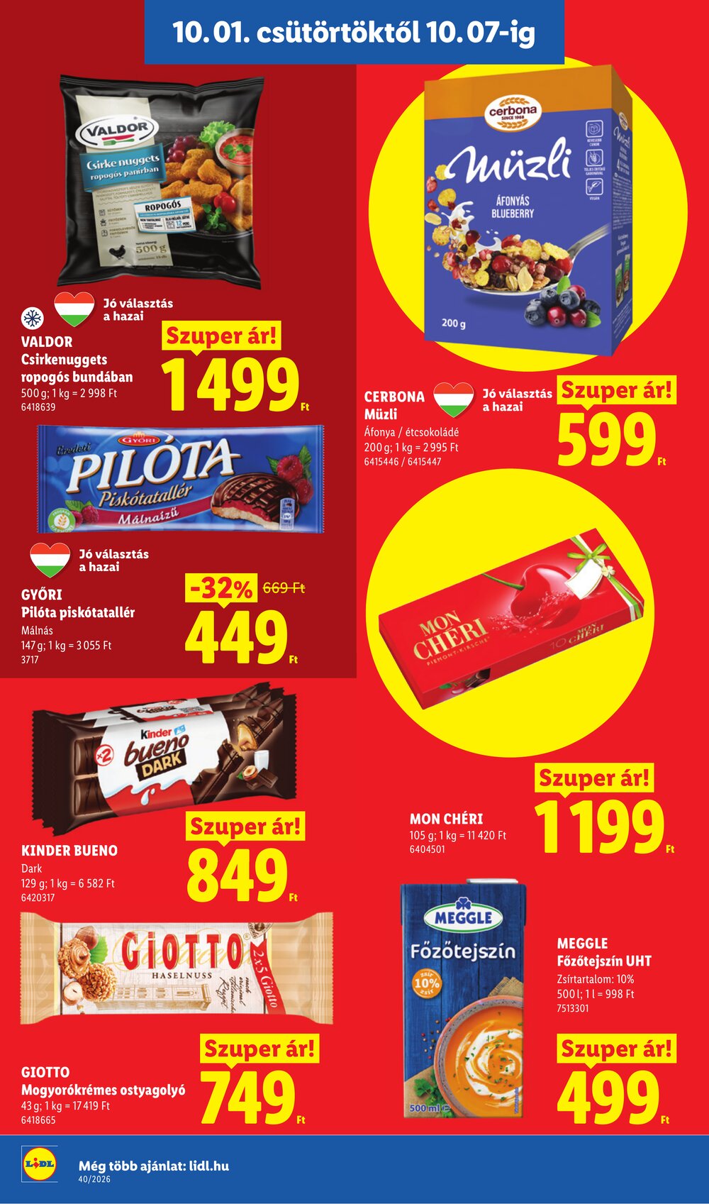 Lidl akciós újság 2026.10.01-től - 18. oldal.