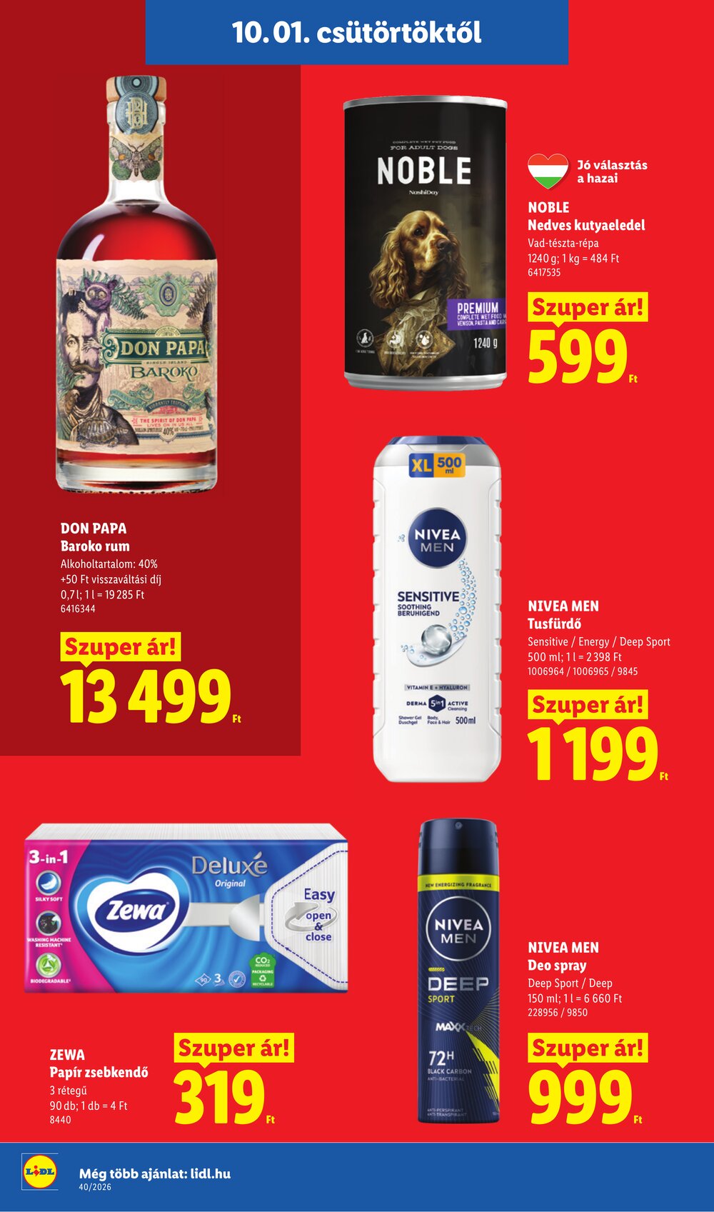 Lidl akciós újság 2026.10.01-től - 20. oldal.