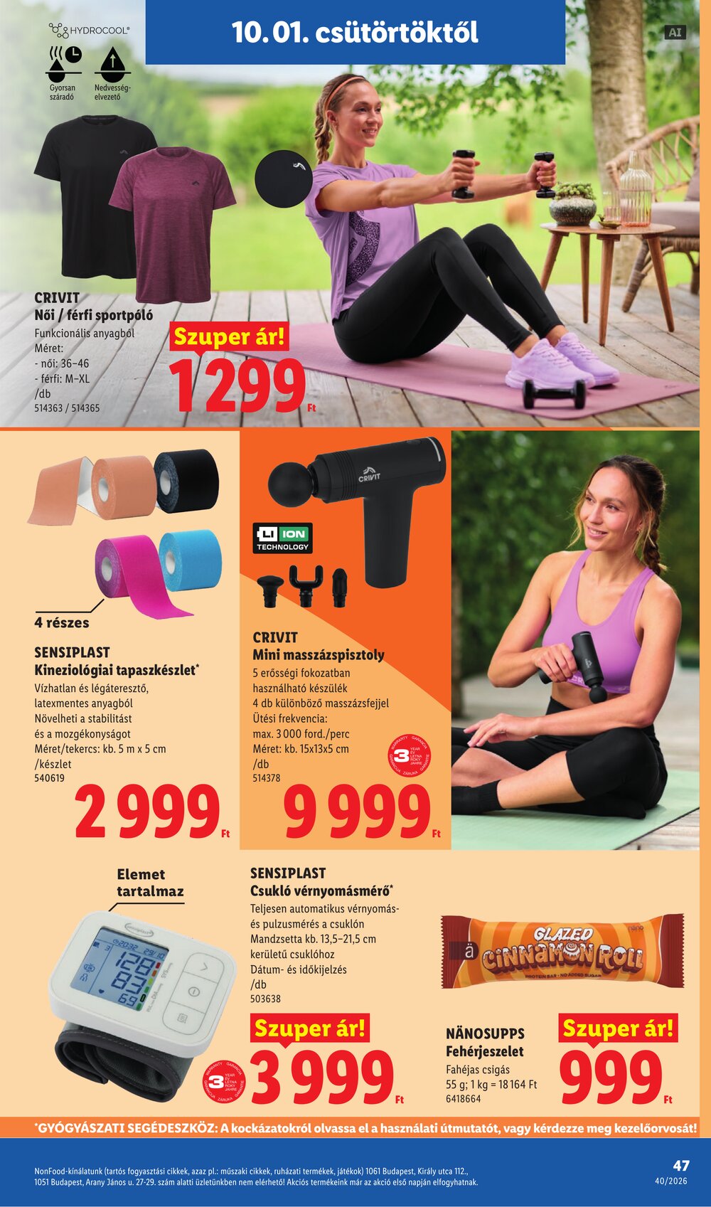Lidl akciós újság 2026.10.01-től - 47. oldal.