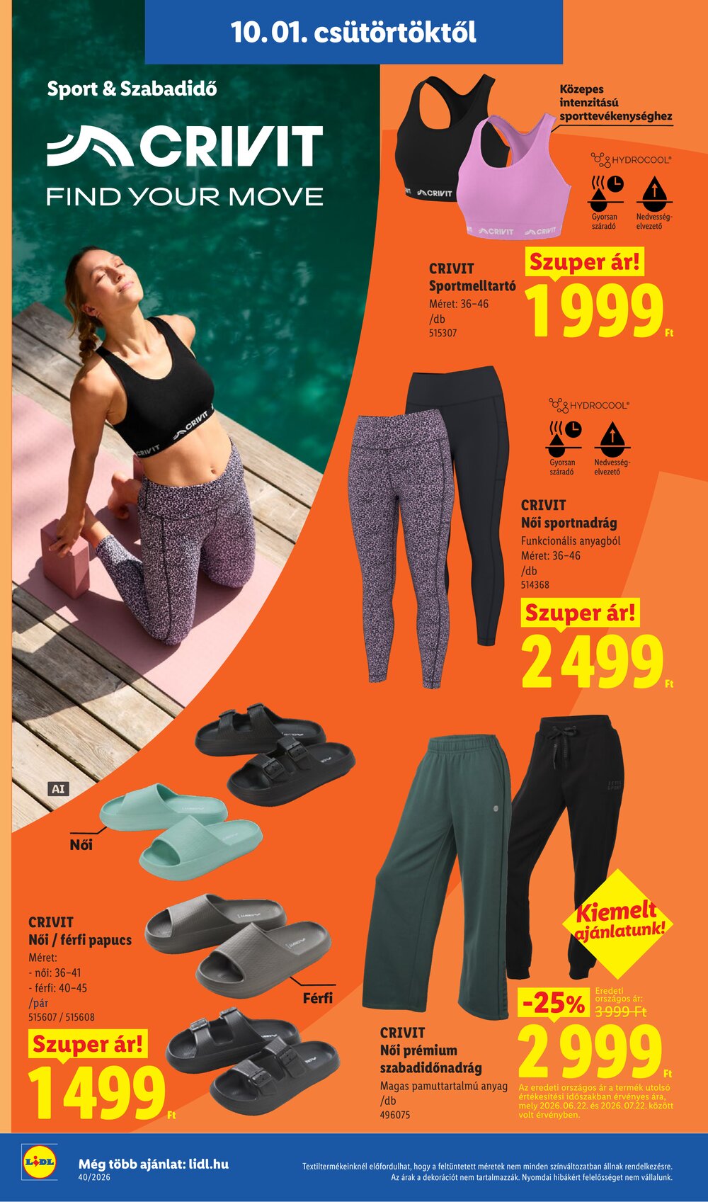 Lidl akciós újság 2026.10.01-től - 48. oldal.