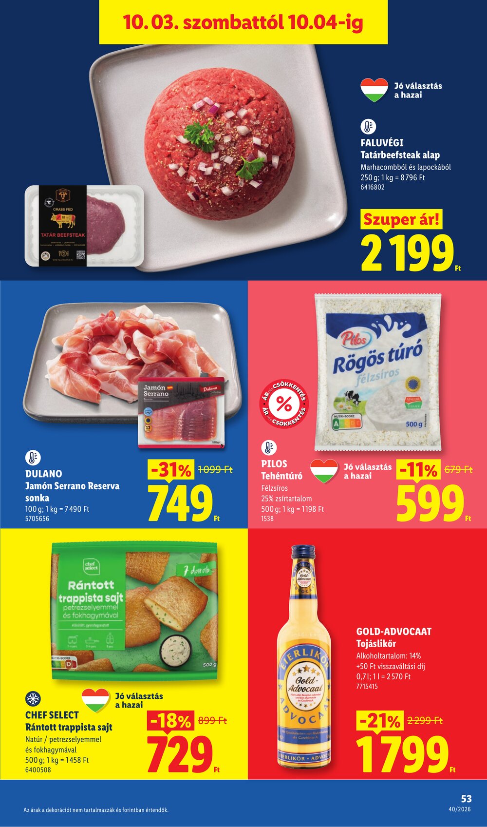 Lidl akciós újság 2026.10.01-től - 53. oldal.