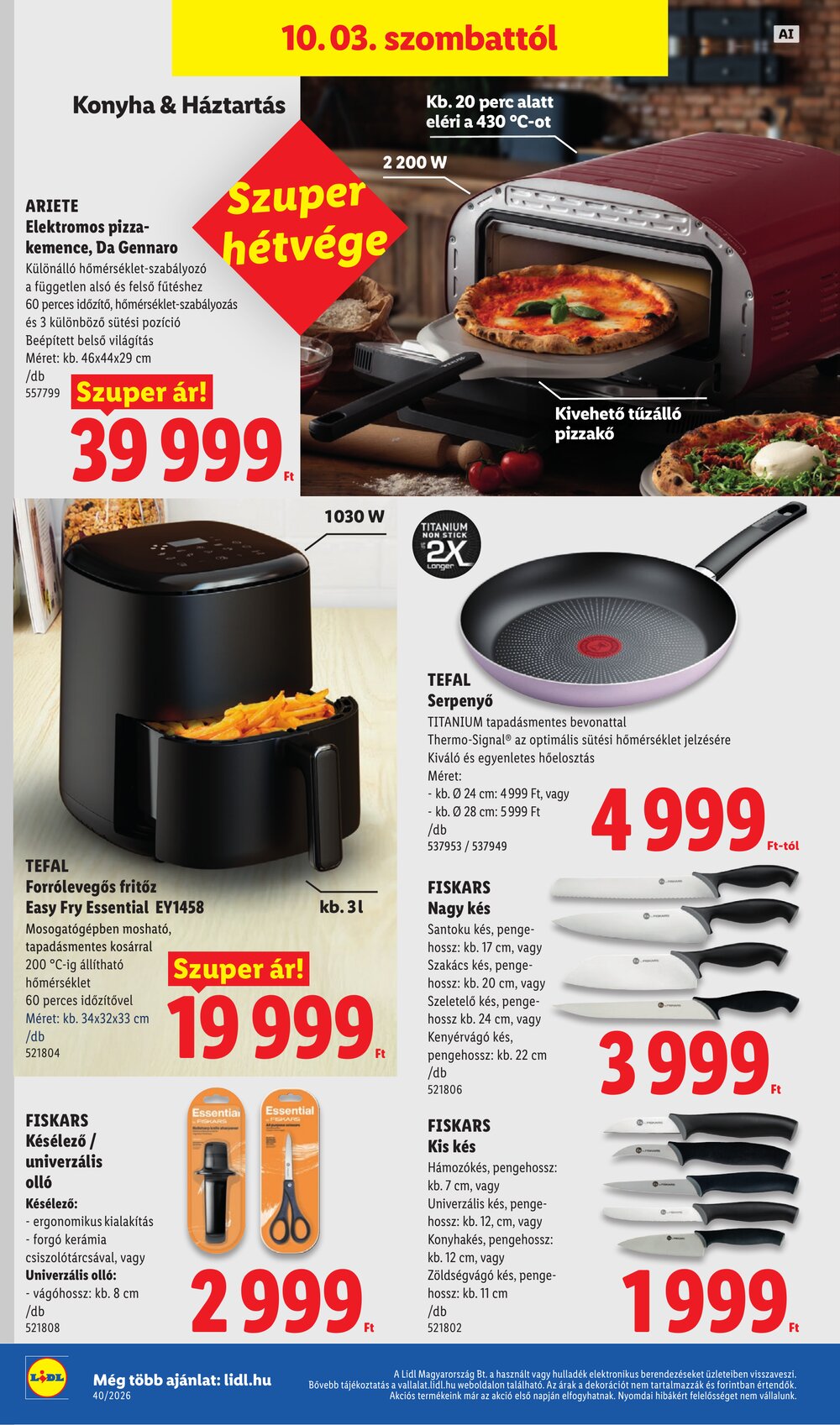 Lidl akciós újság 2026.10.01-től - 54. oldal.