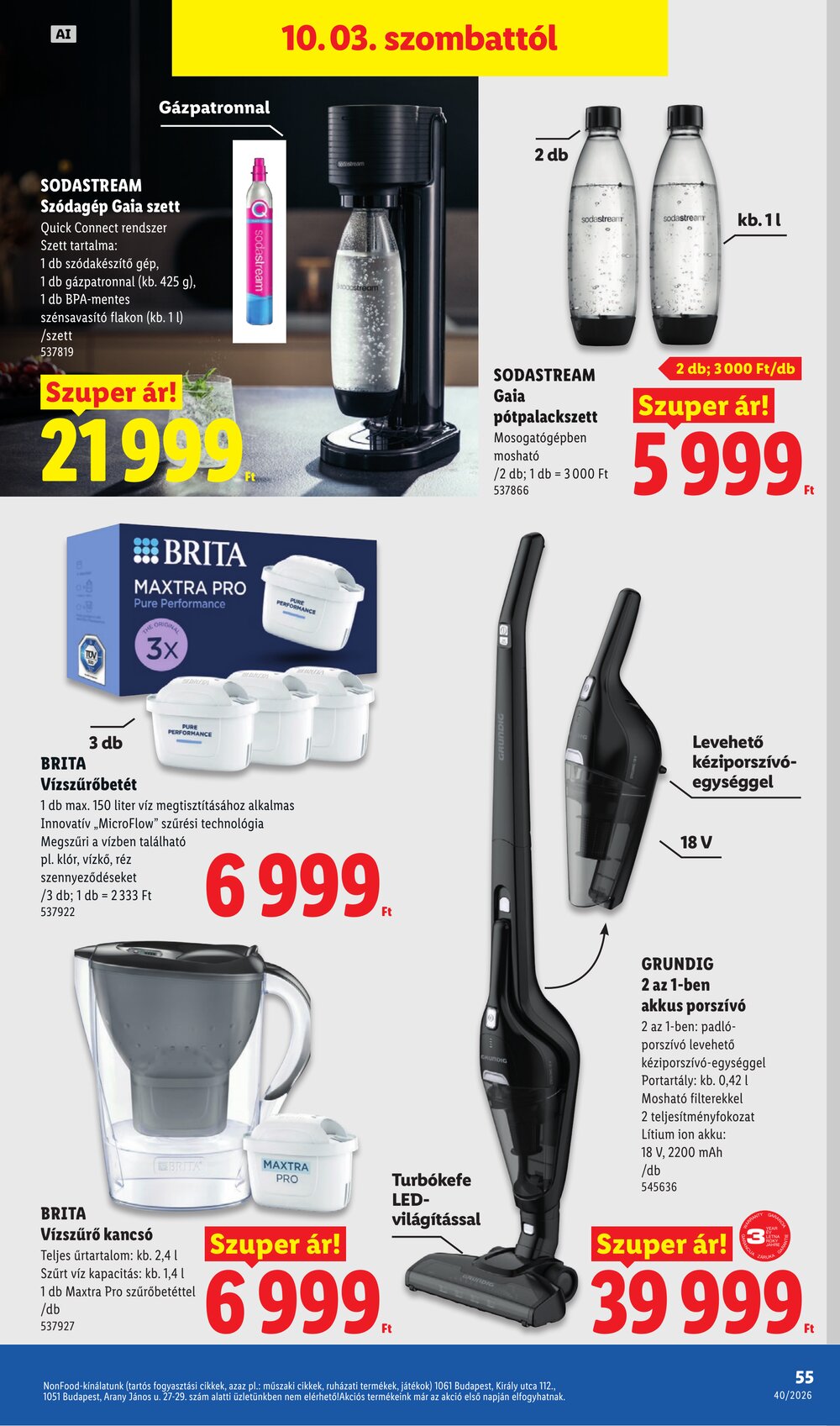 Lidl akciós újság 2026.10.01-től - 55. oldal.