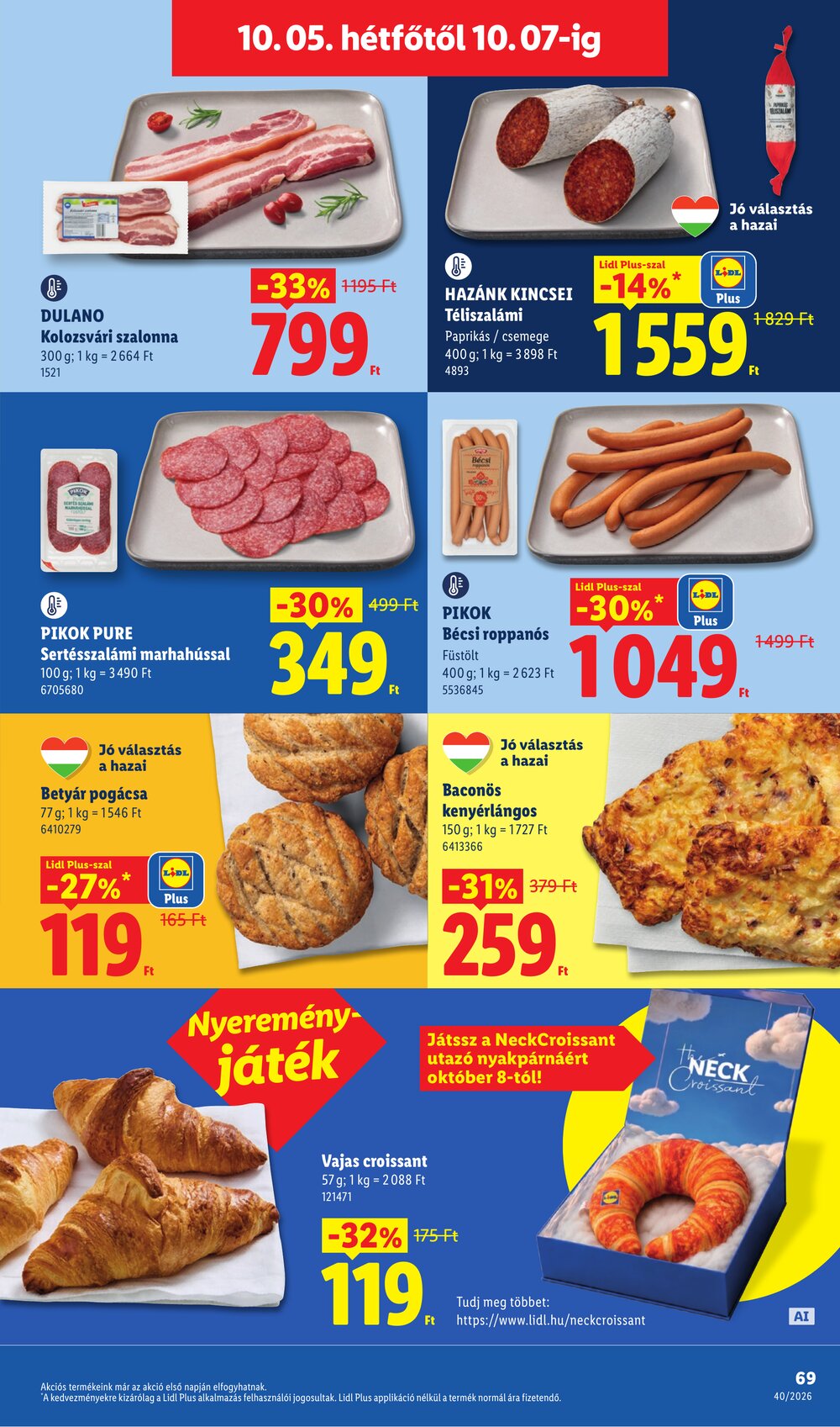Lidl akciós újság 2026.10.01-től - 69. oldal.