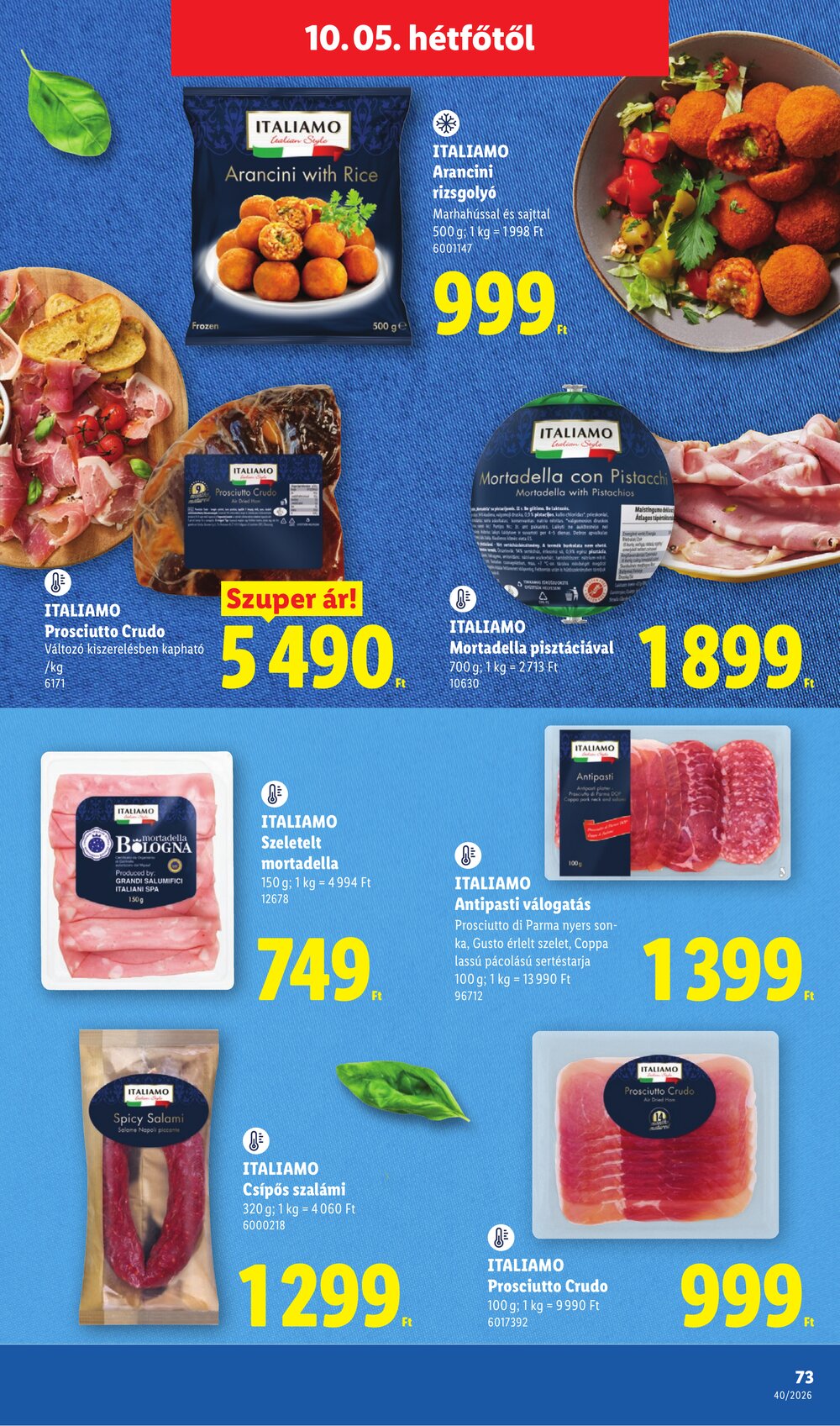 Lidl akciós újság 2026.10.01-től - 73. oldal.