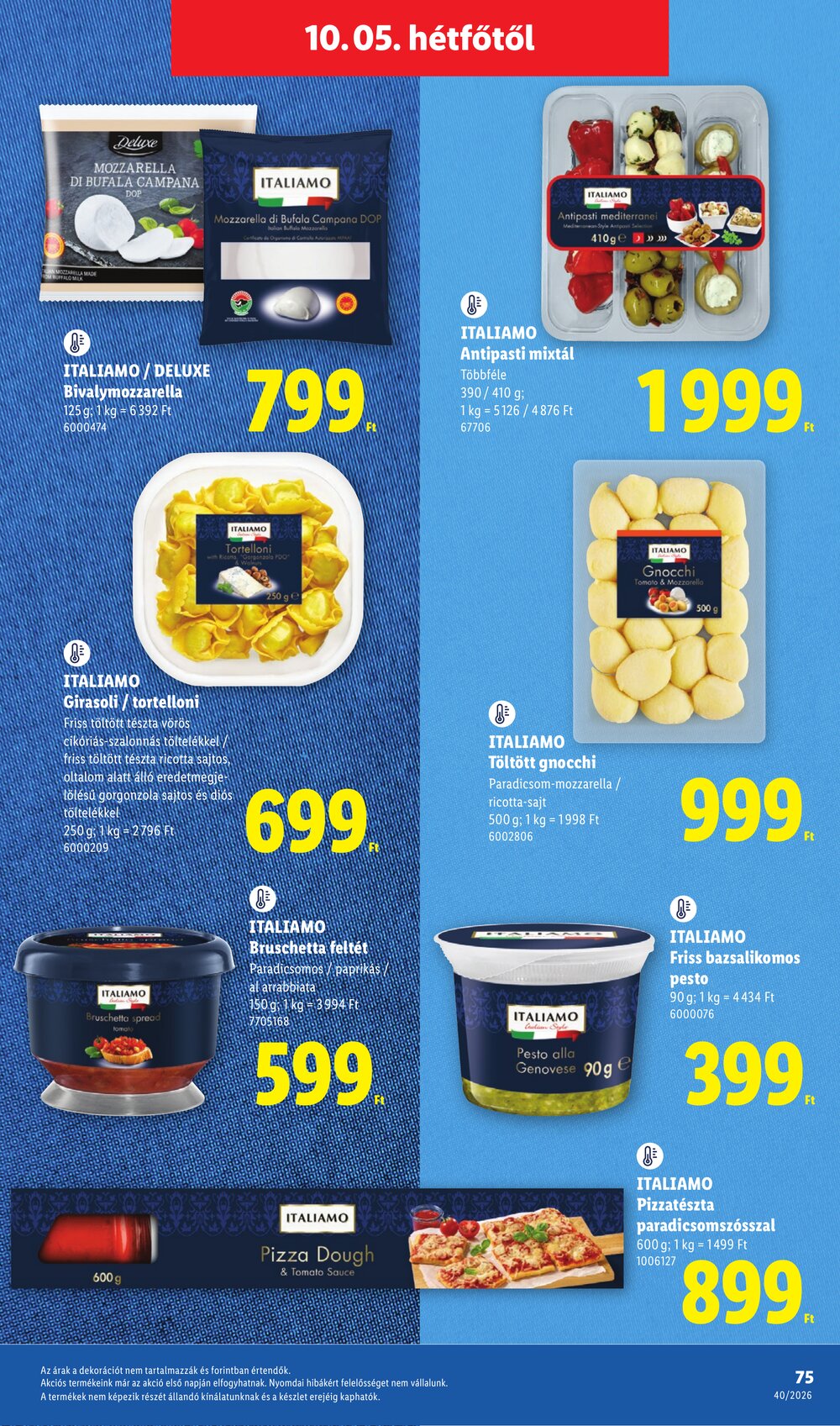 Lidl akciós újság 2026.10.01-től - 75. oldal.