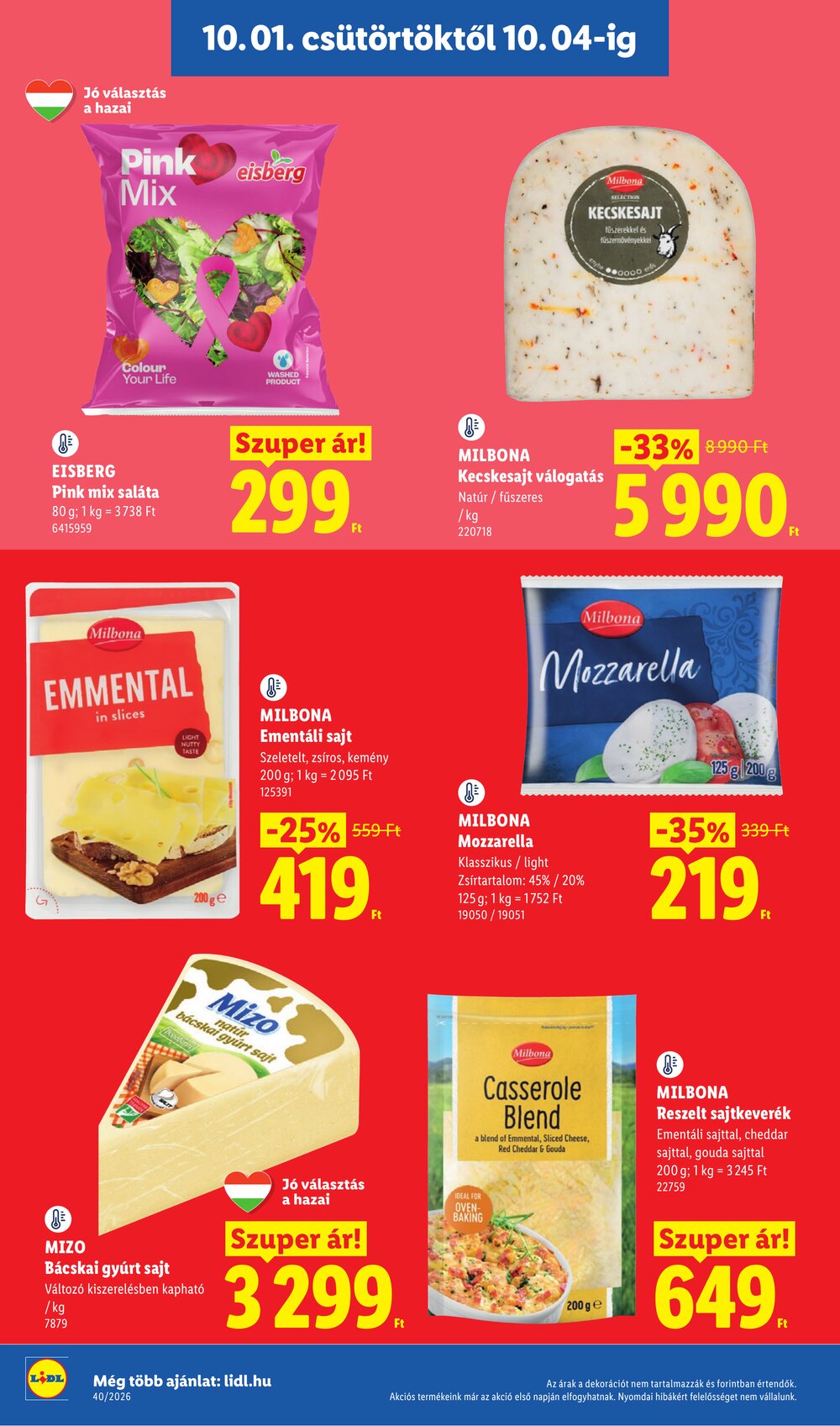 Lidl akciós újság 2026.10.01-től - 8. oldal.