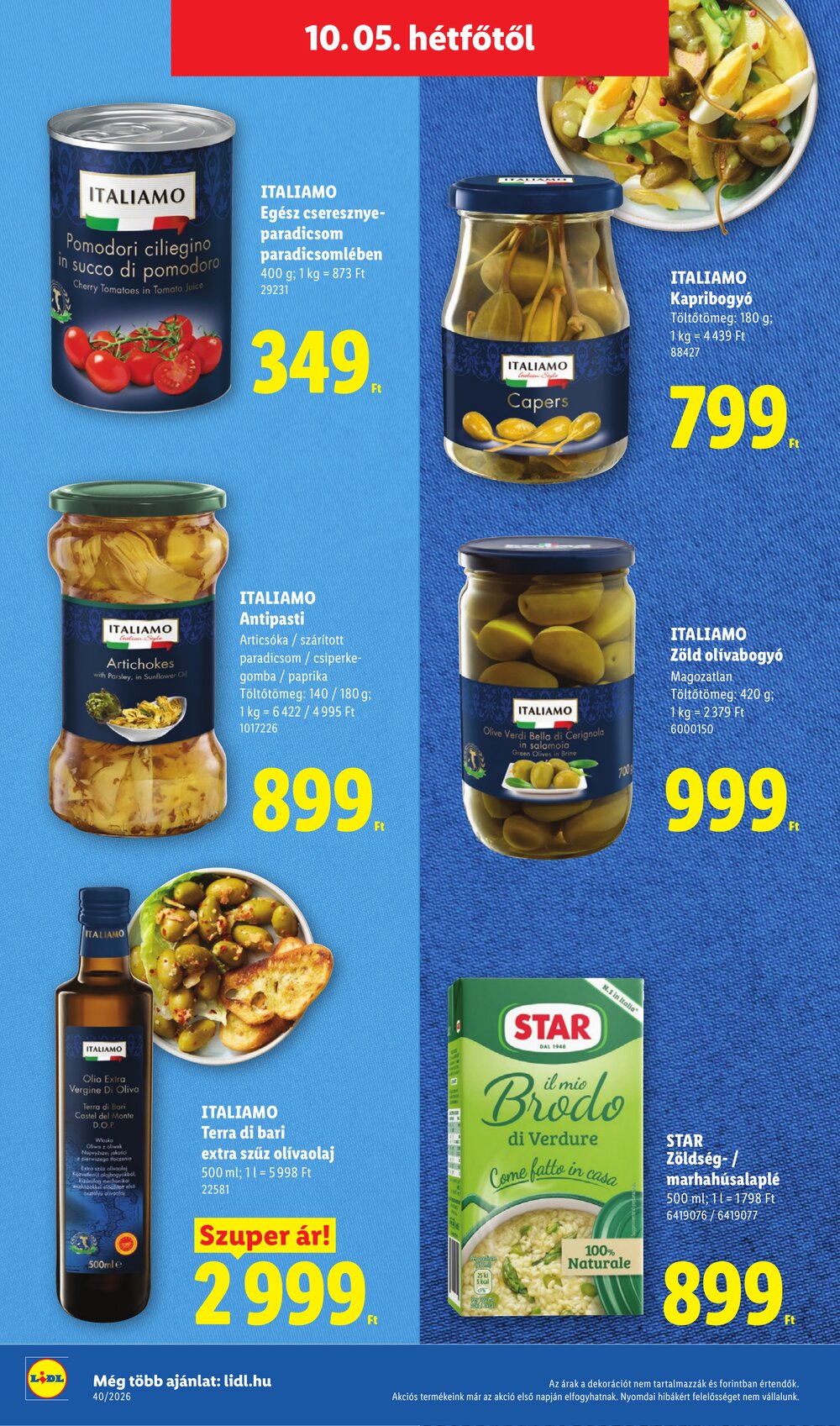 Lidl akciós újság 2026.10.01-től - 80. oldal.