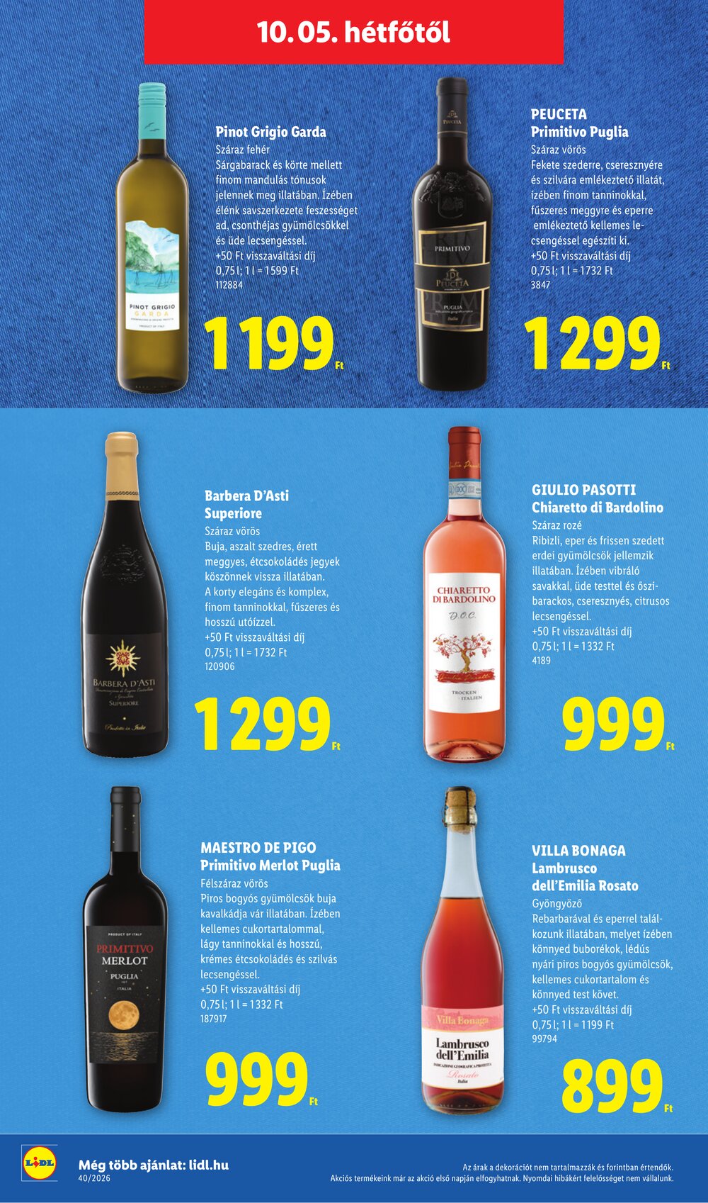 Lidl akciós újság 2026.10.01-től - 82. oldal.
