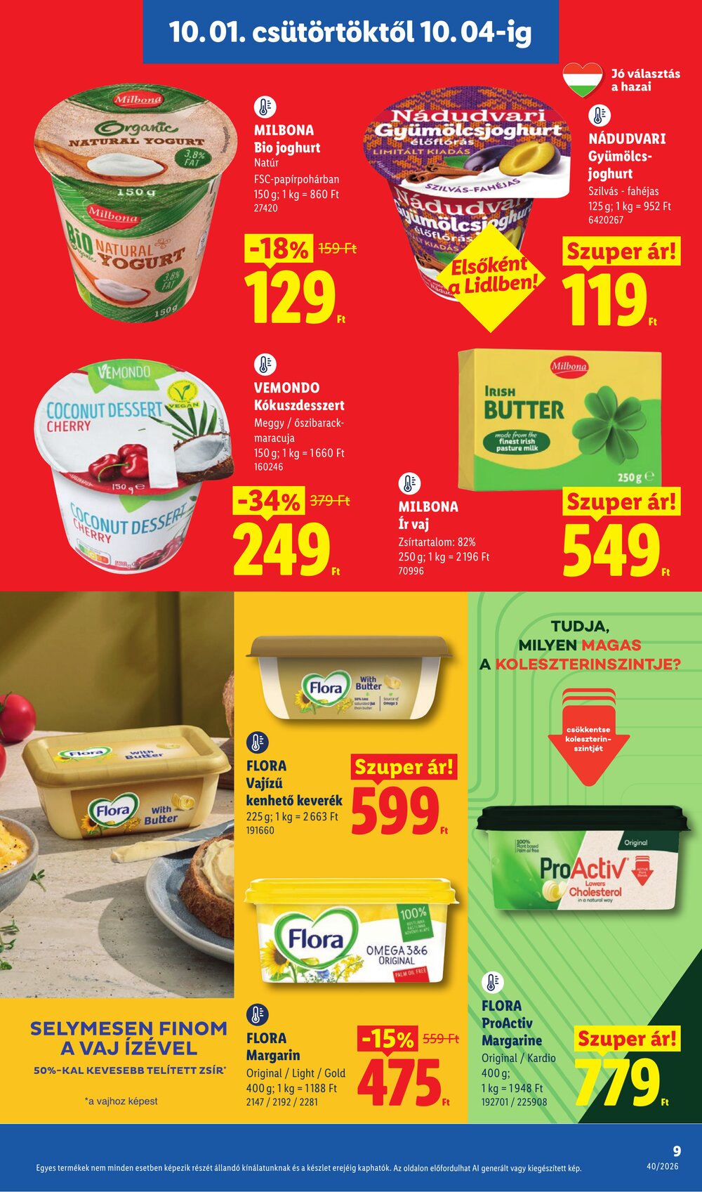 Lidl akciós újság 2026.10.01-től - 9. oldal.