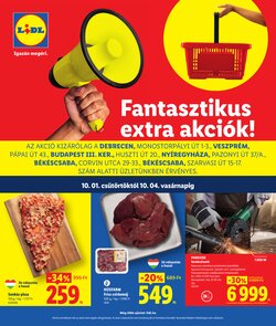 Lidl akciós újság 2026.10.01-től