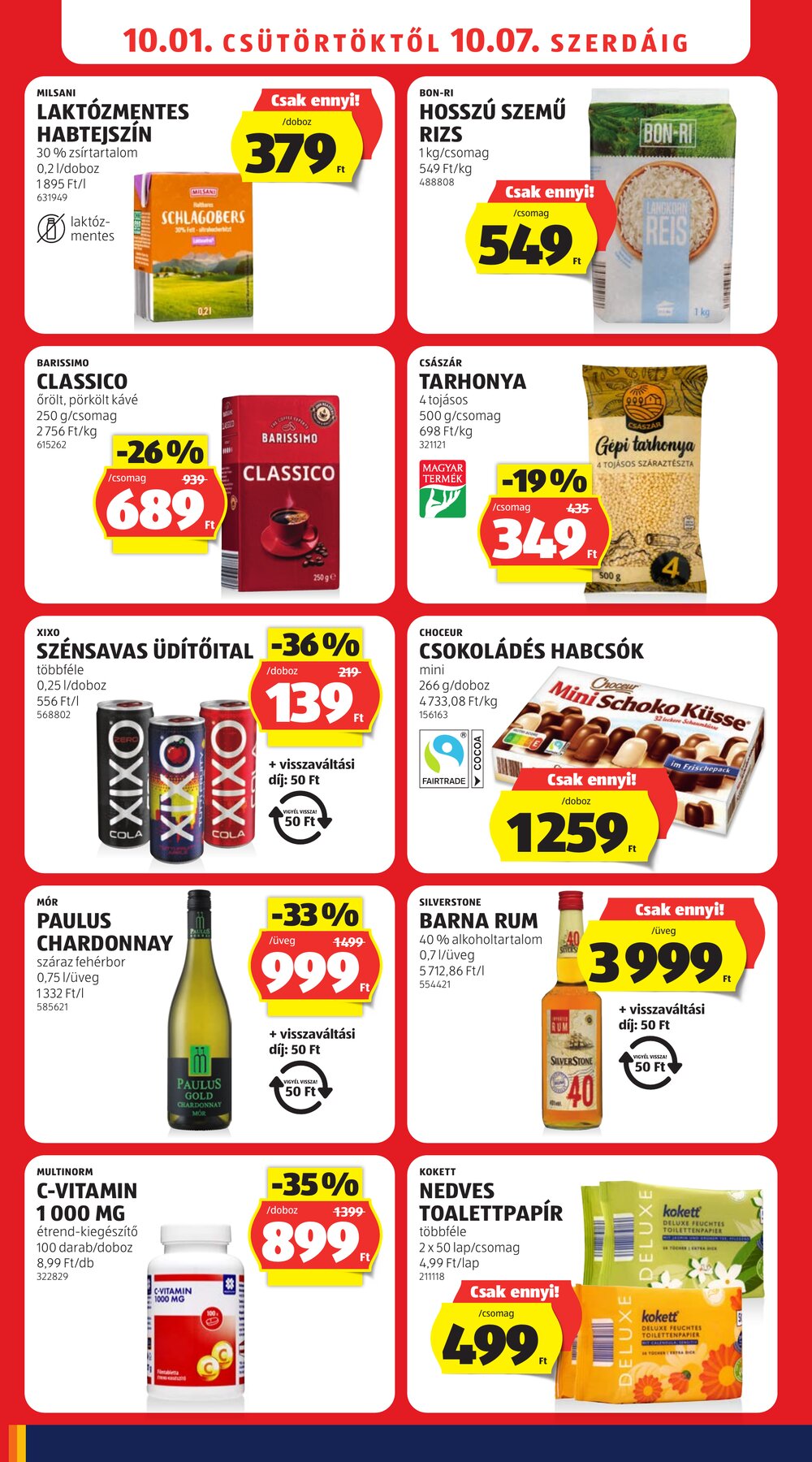 Aldi akciós újság 2026.10.01-től - 12. oldal.