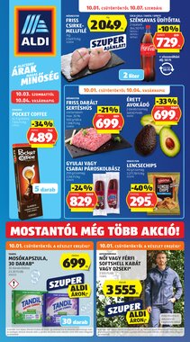 Aldi akciós újság 2026.10.01-től