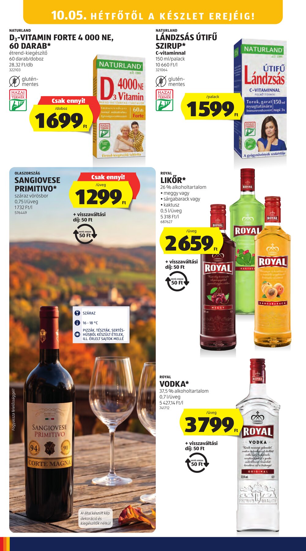 Aldi akciós újság 2026.10.01-től - 26. oldal.