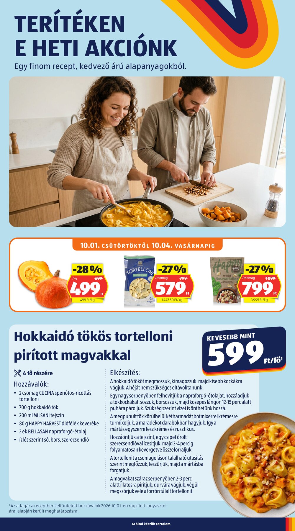 Aldi akciós újság 2026.10.01-től - 33. oldal.