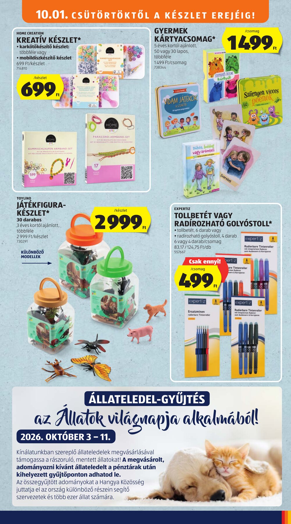 Aldi akciós újság 2026.10.01-től - 39. oldal.
