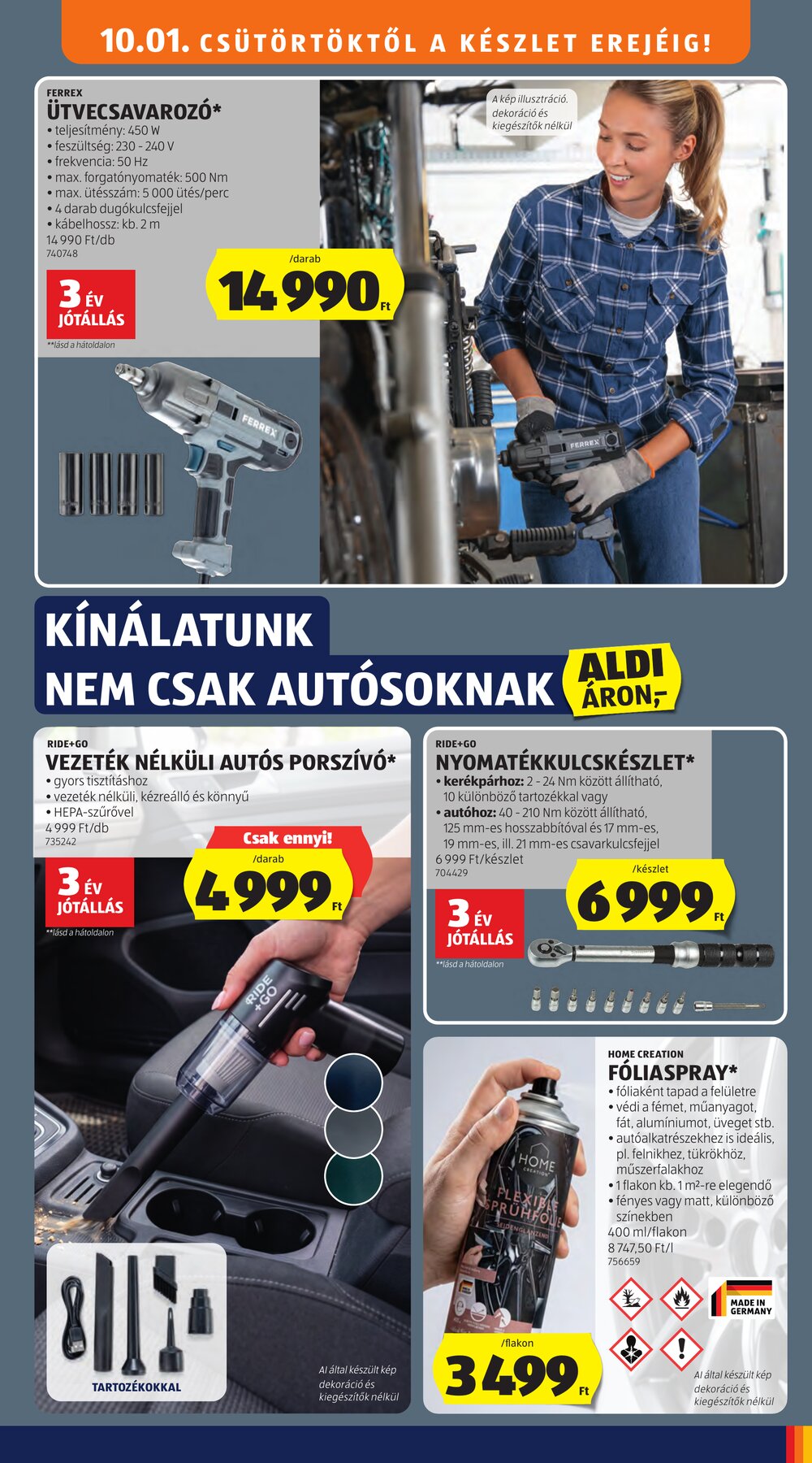 Aldi akciós újság 2026.10.01-től - 41. oldal.