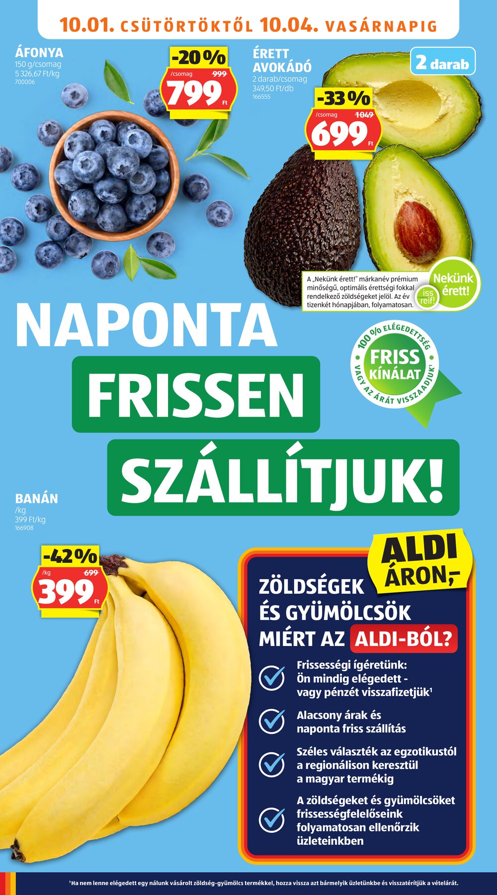 Aldi akciós újság 2026.10.01-től - 6. oldal.