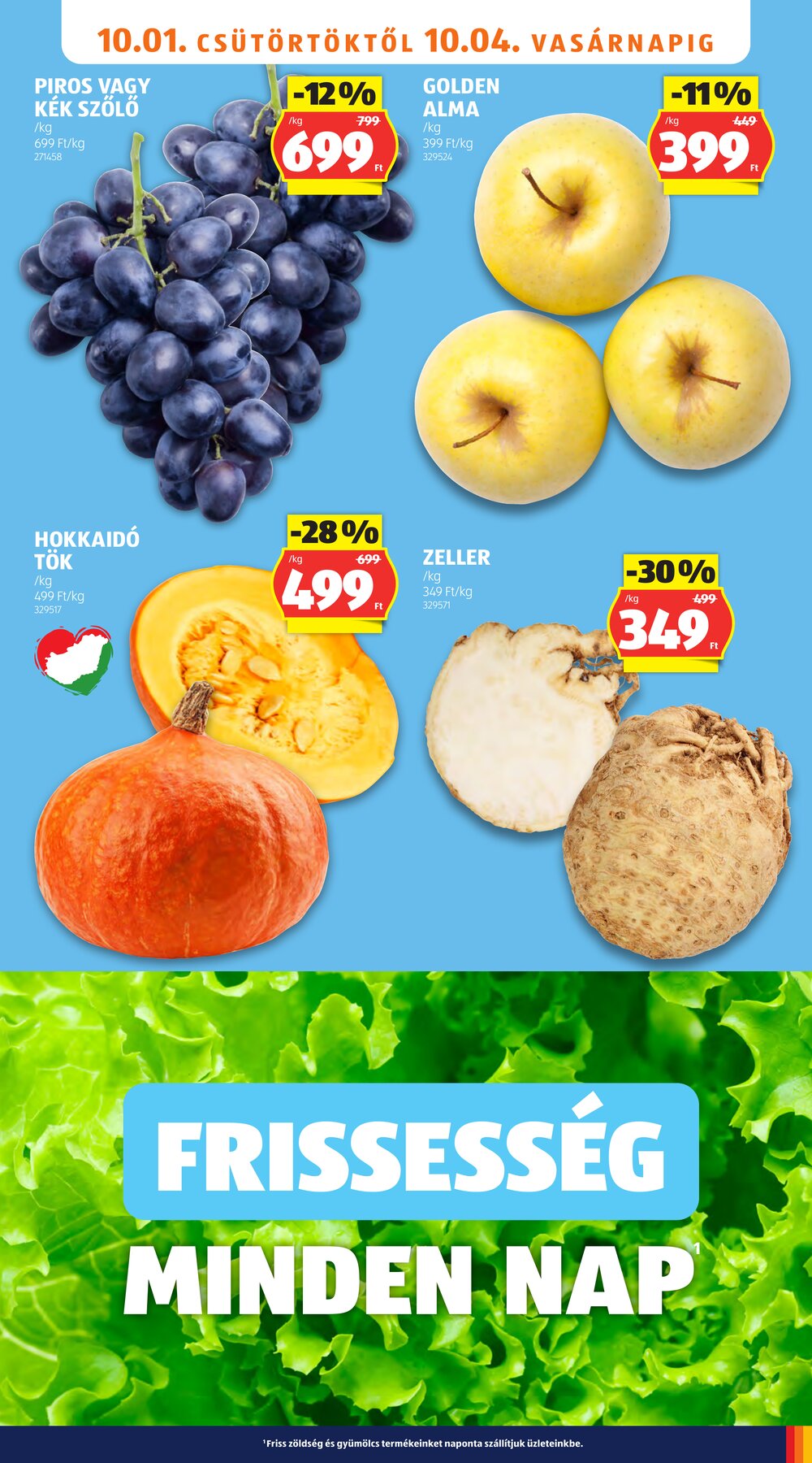 Aldi akciós újság 2026.10.01-től - 7. oldal.
