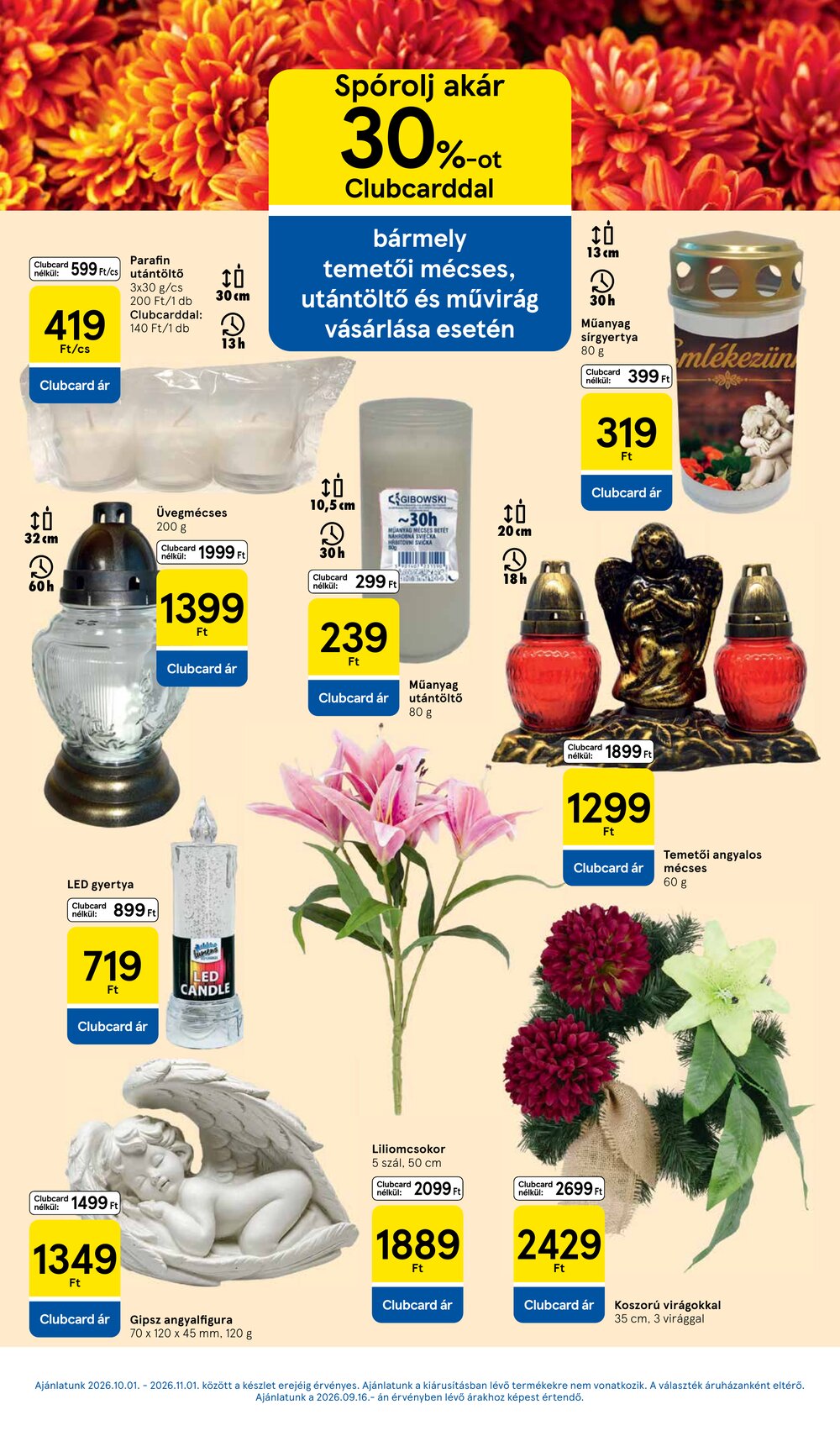 Tesco akciós újság 2026.10.01-től - 11. oldal.