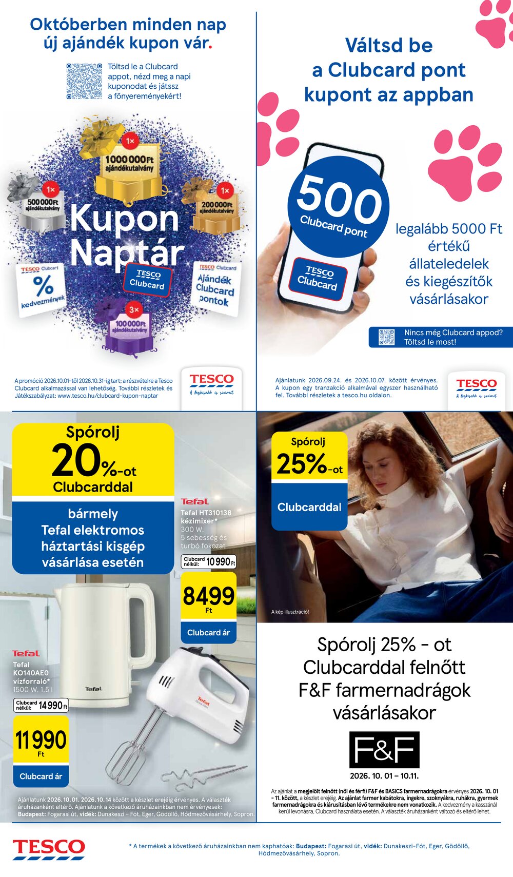 Tesco akciós újság 2026.10.01-től - 16. oldal.