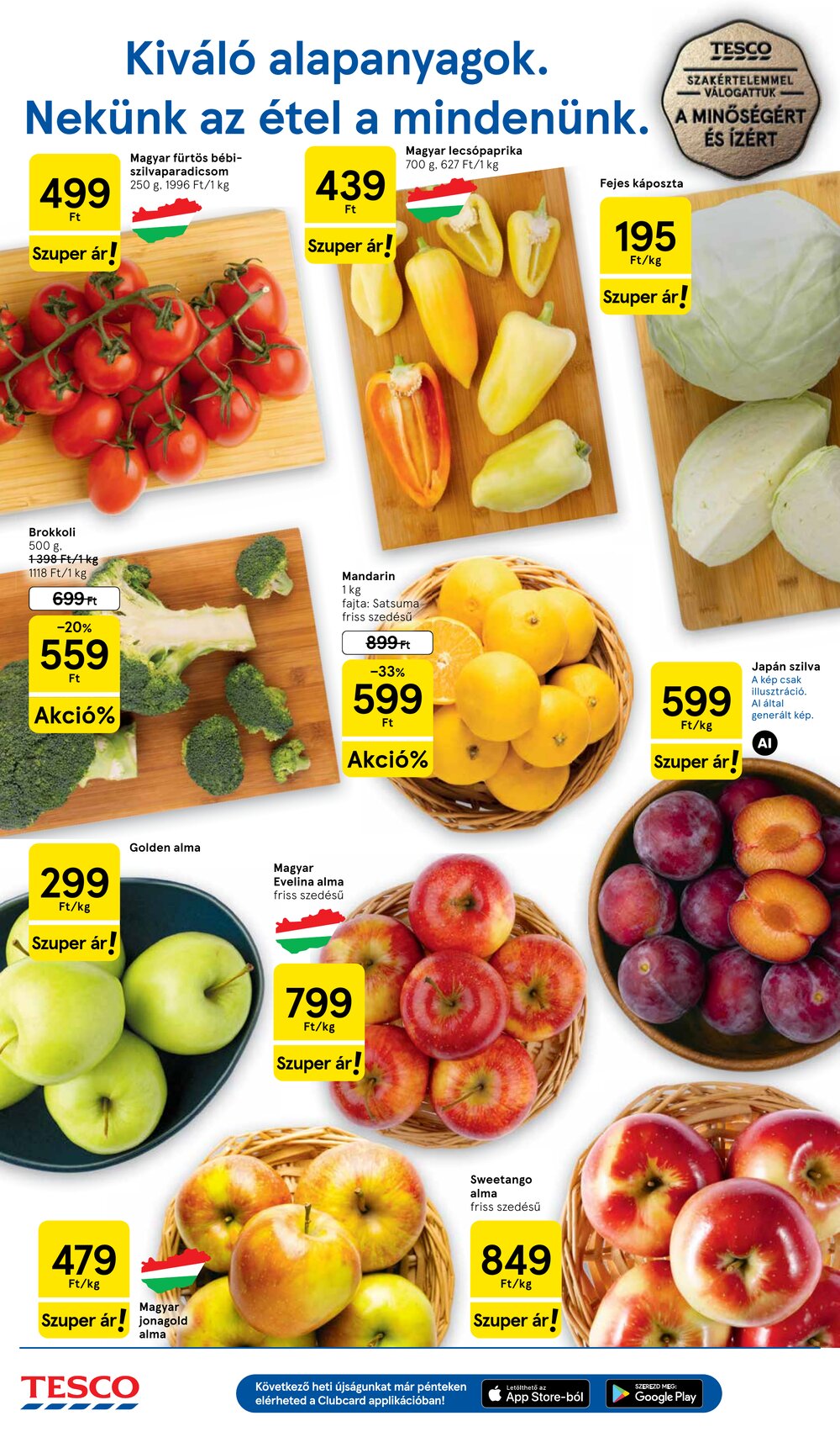 Tesco akciós újság 2026.10.01-től - 2. oldal.