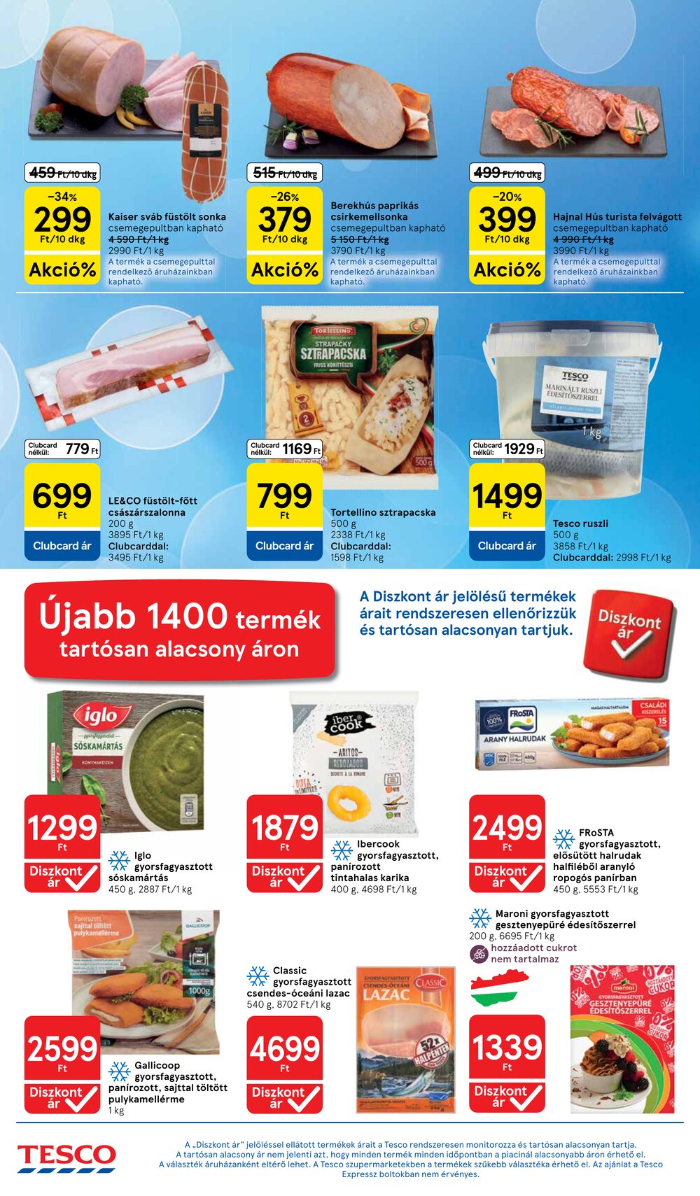 Tesco akciós újság 2026.10.01-től - 4. oldal.