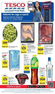 Tesco akciós újság 2026.10.01-től