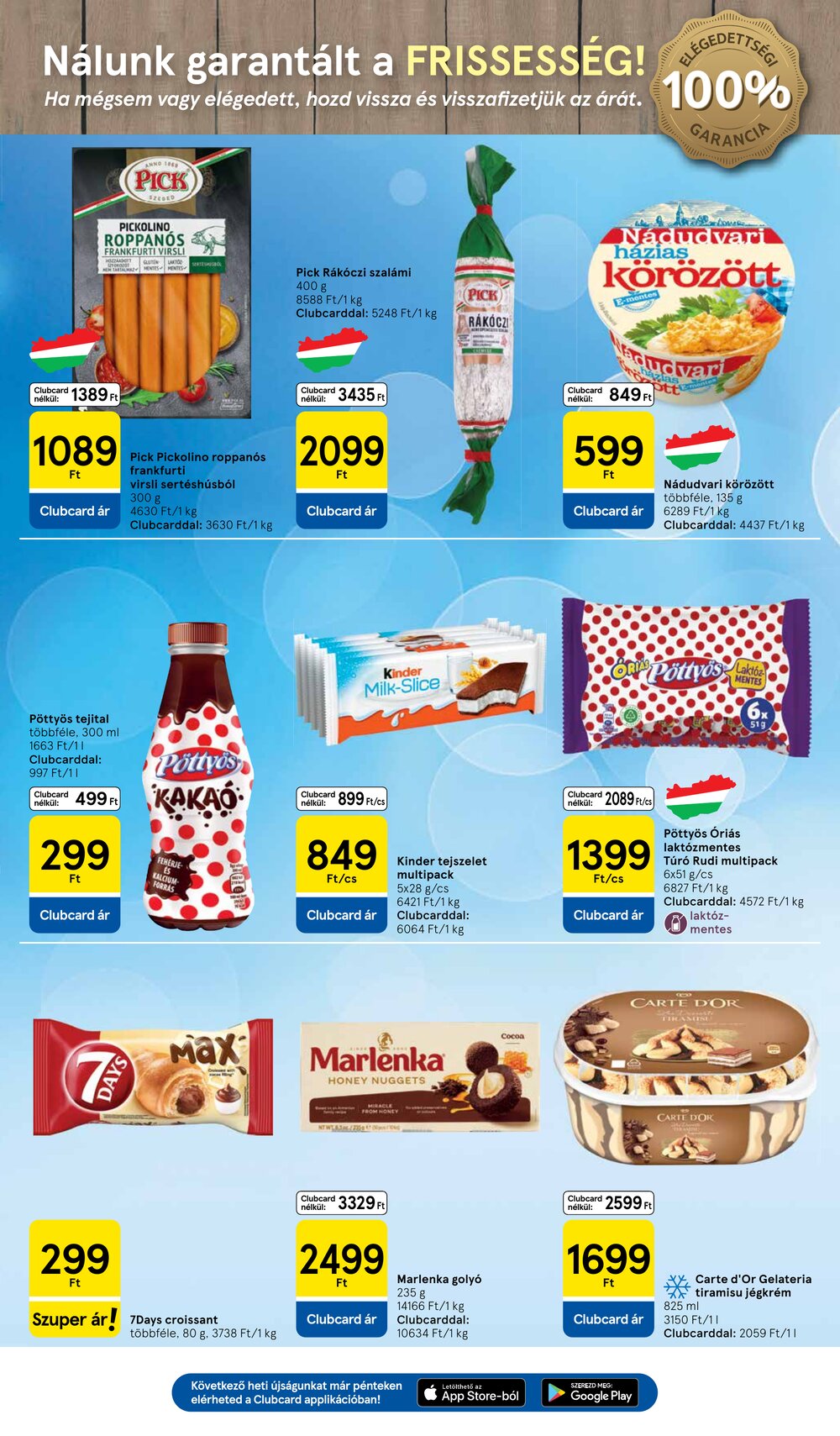 Tesco akciós újság 2026.10.01-től - 3. oldal.