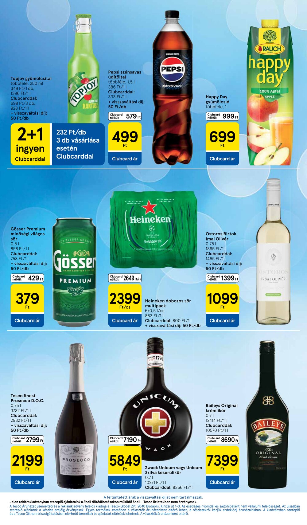 Tesco akciós újság 2026.10.01-től - 5. oldal.
