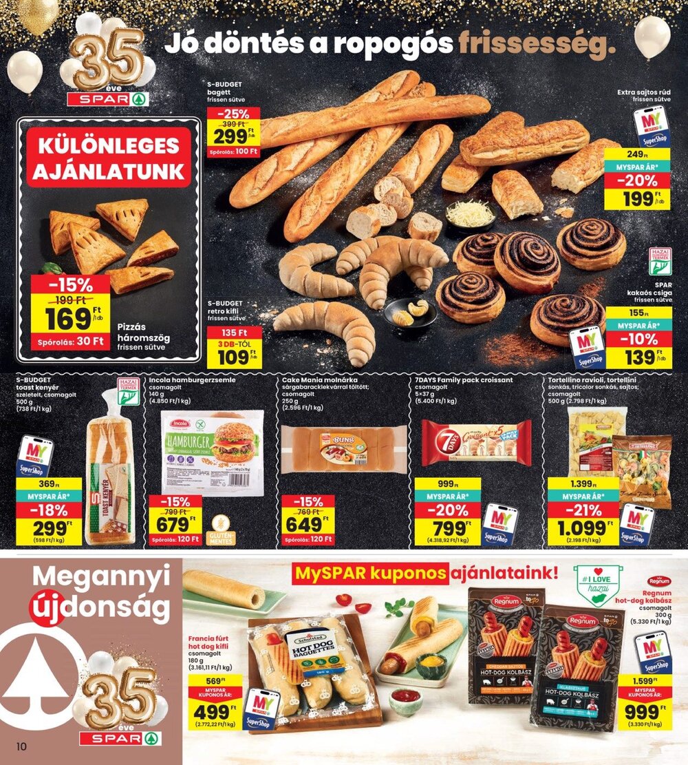 Interspar akciós újság 2026.10.01-től - 10. oldal.