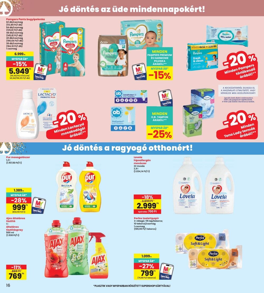Interspar akciós újság 2026.10.01-től - 16. oldal.
