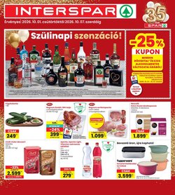 Interspar akciós újság 2026.10.01-től