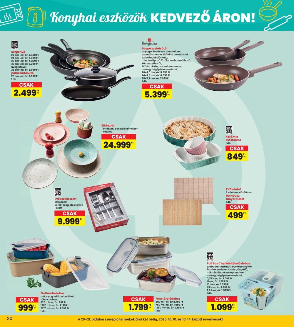 Interspar akciós újság 2026.10.01-től - 20. oldal.