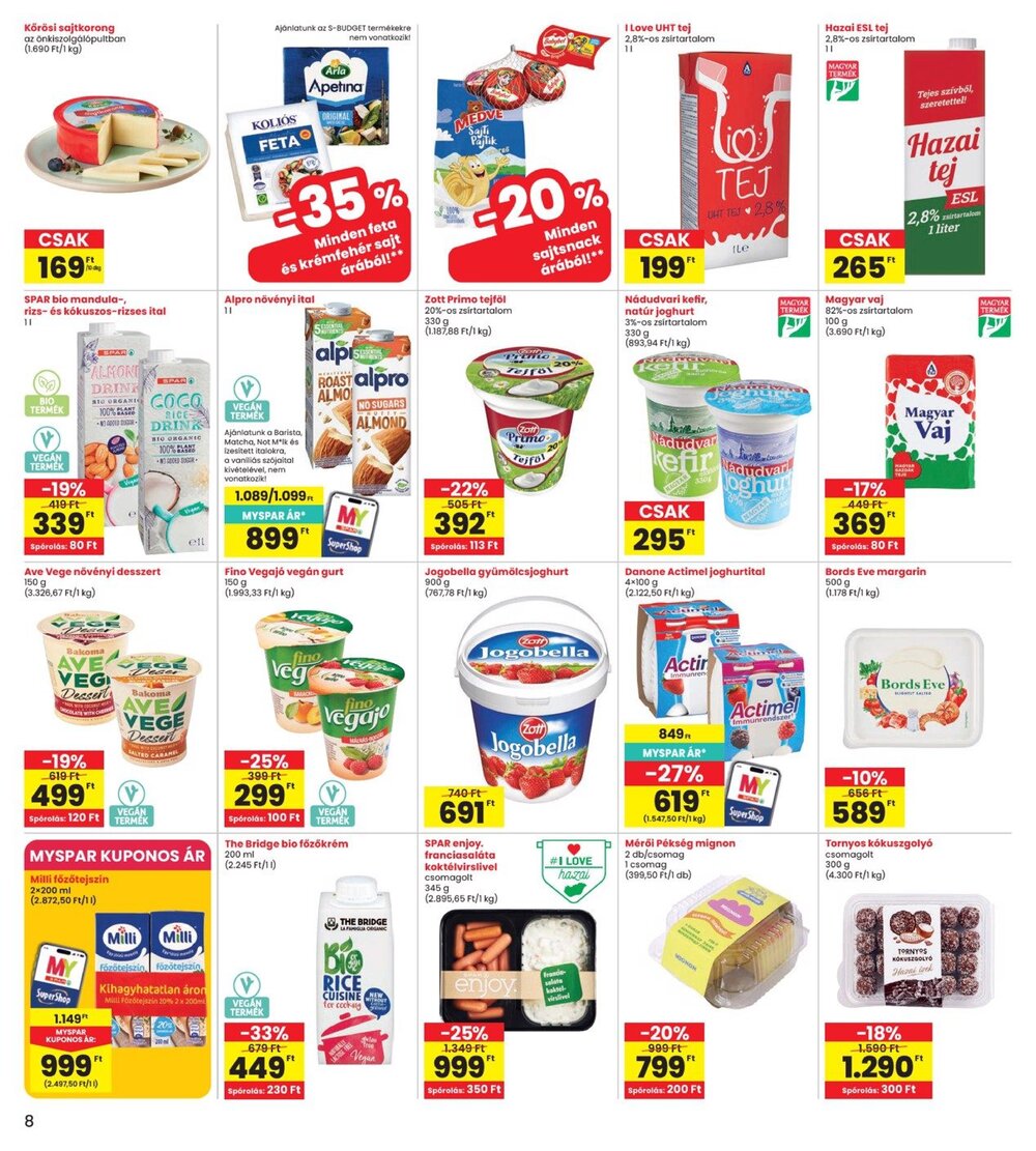 Interspar akciós újság 2026.10.01-től - 8. oldal.