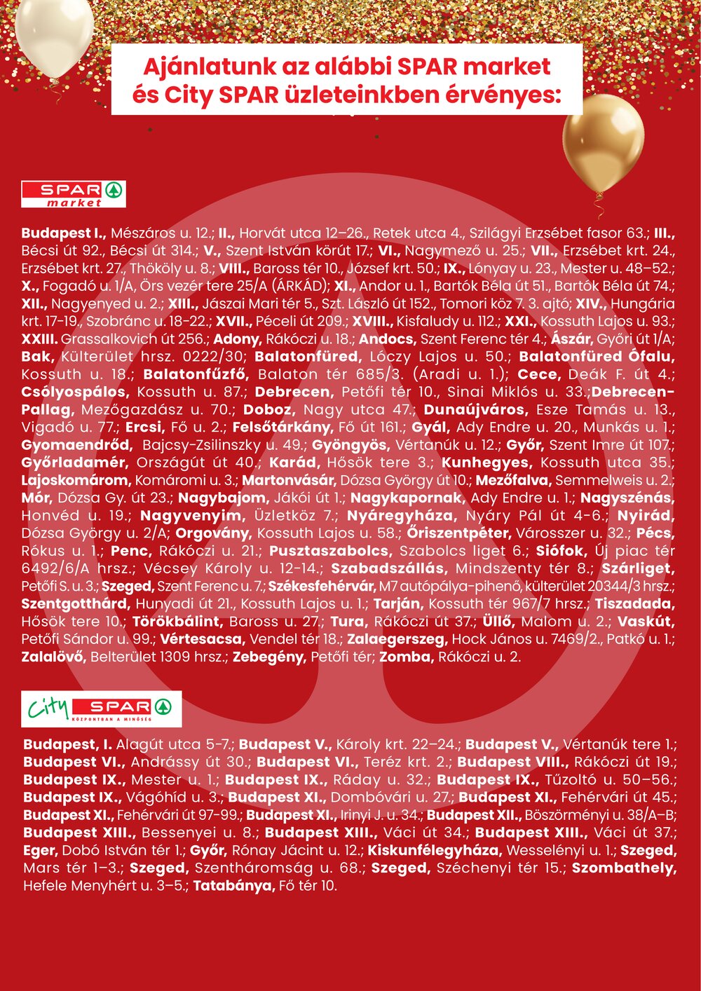 Spar Market akciós újság 2026.10.01-től - 3. oldal.