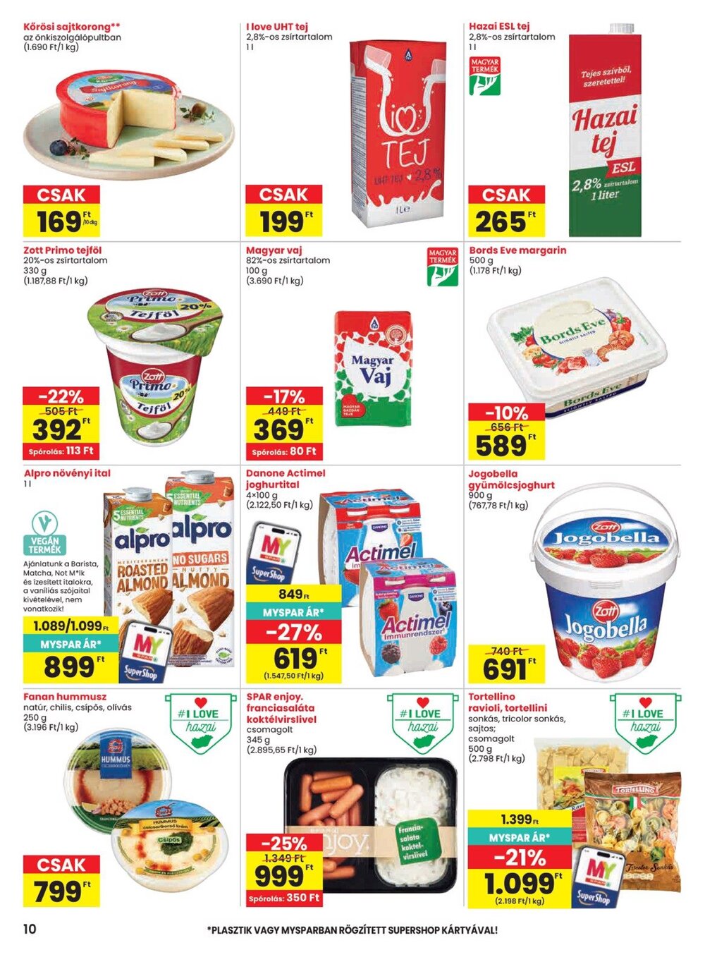 Spar akciós újság 2026.10.01-től - 10. oldal.