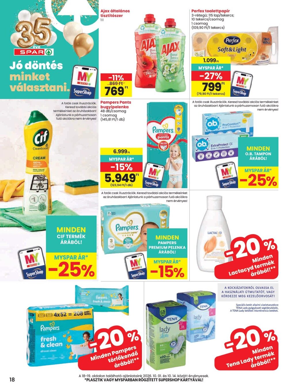 Spar akciós újság 2026.10.01-től - 18. oldal.