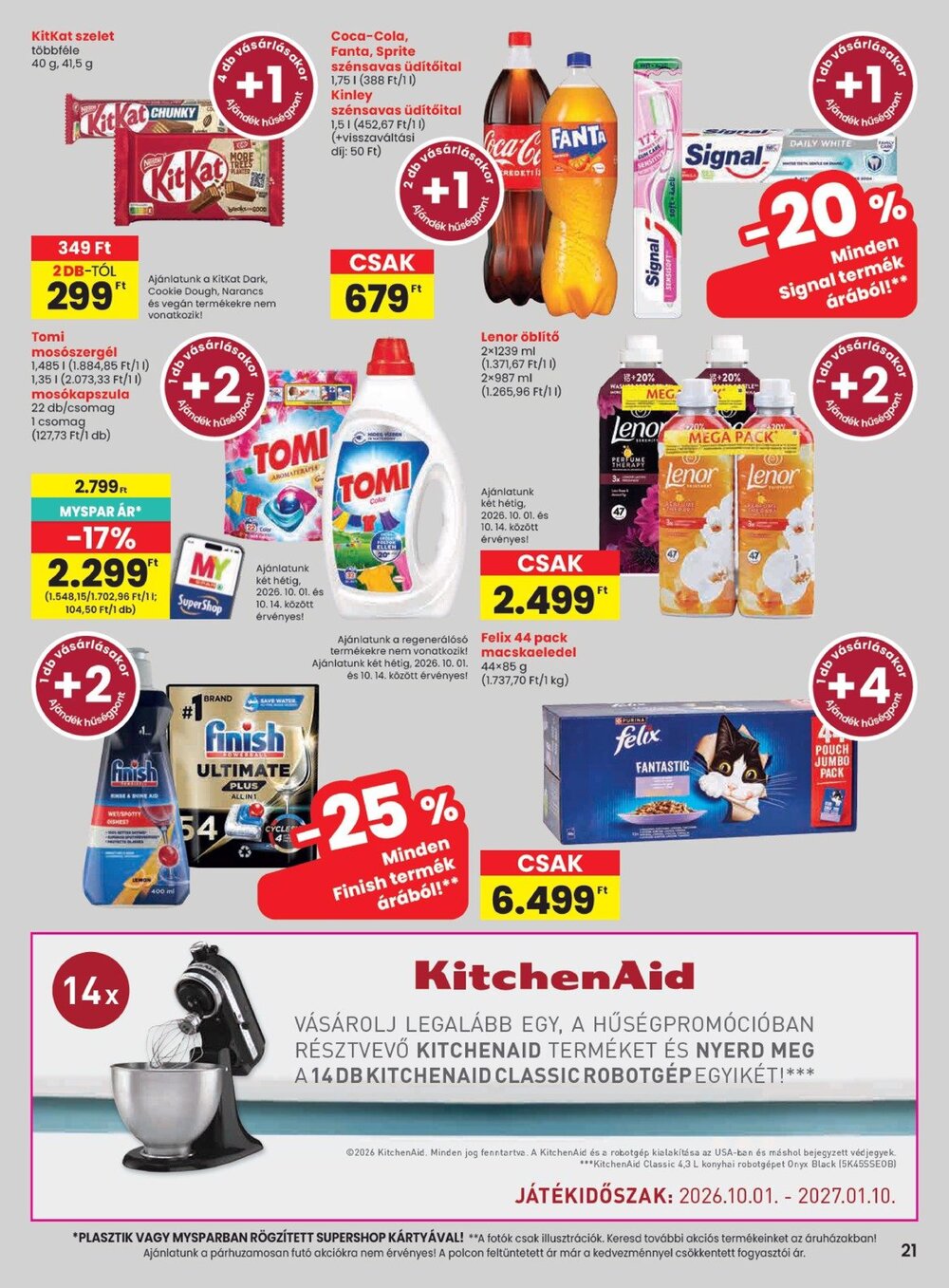 Spar akciós újság 2026.10.01-től - 21. oldal.