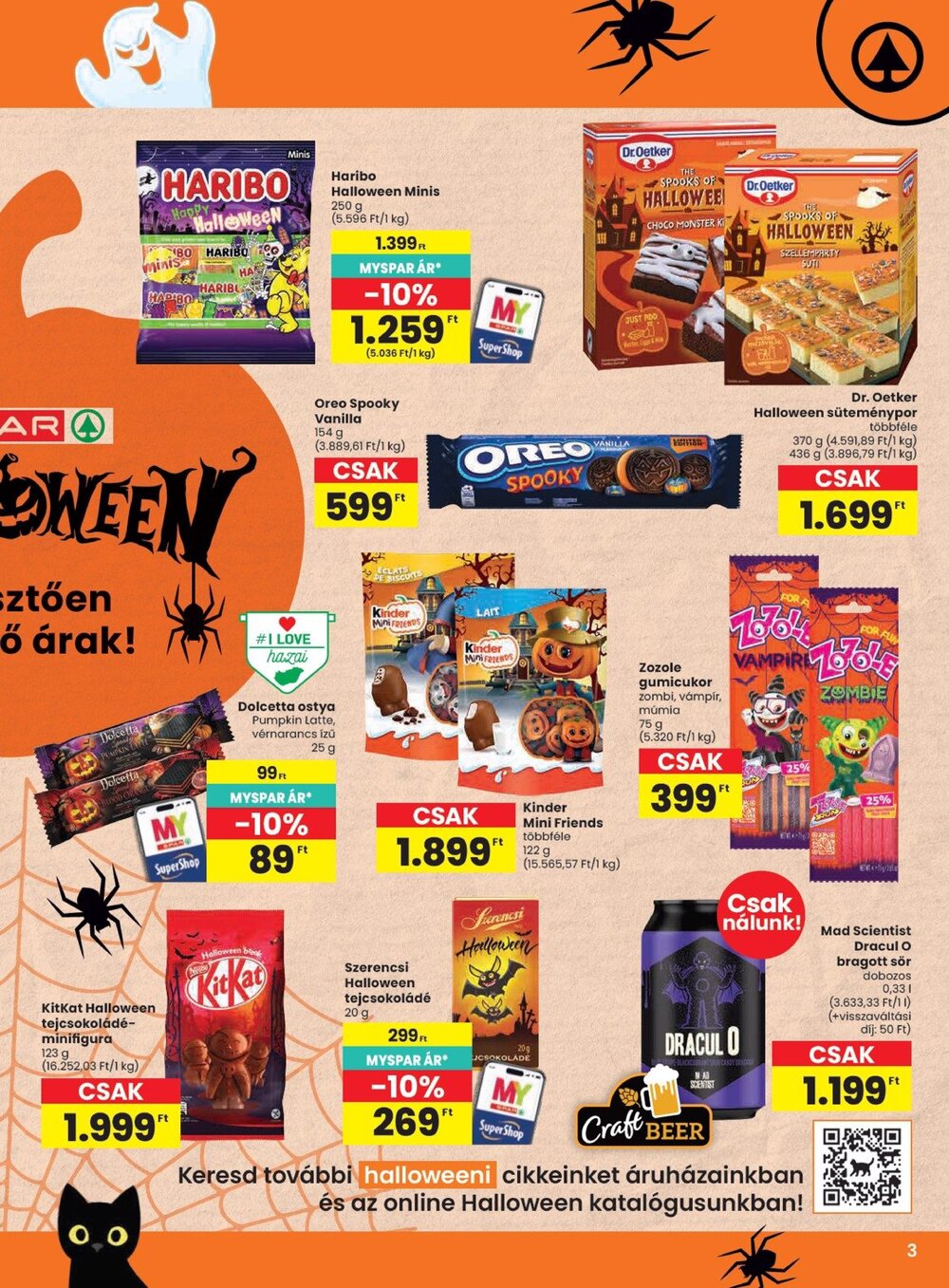 Spar akciós újság 2026.10.01-től - 3. oldal.