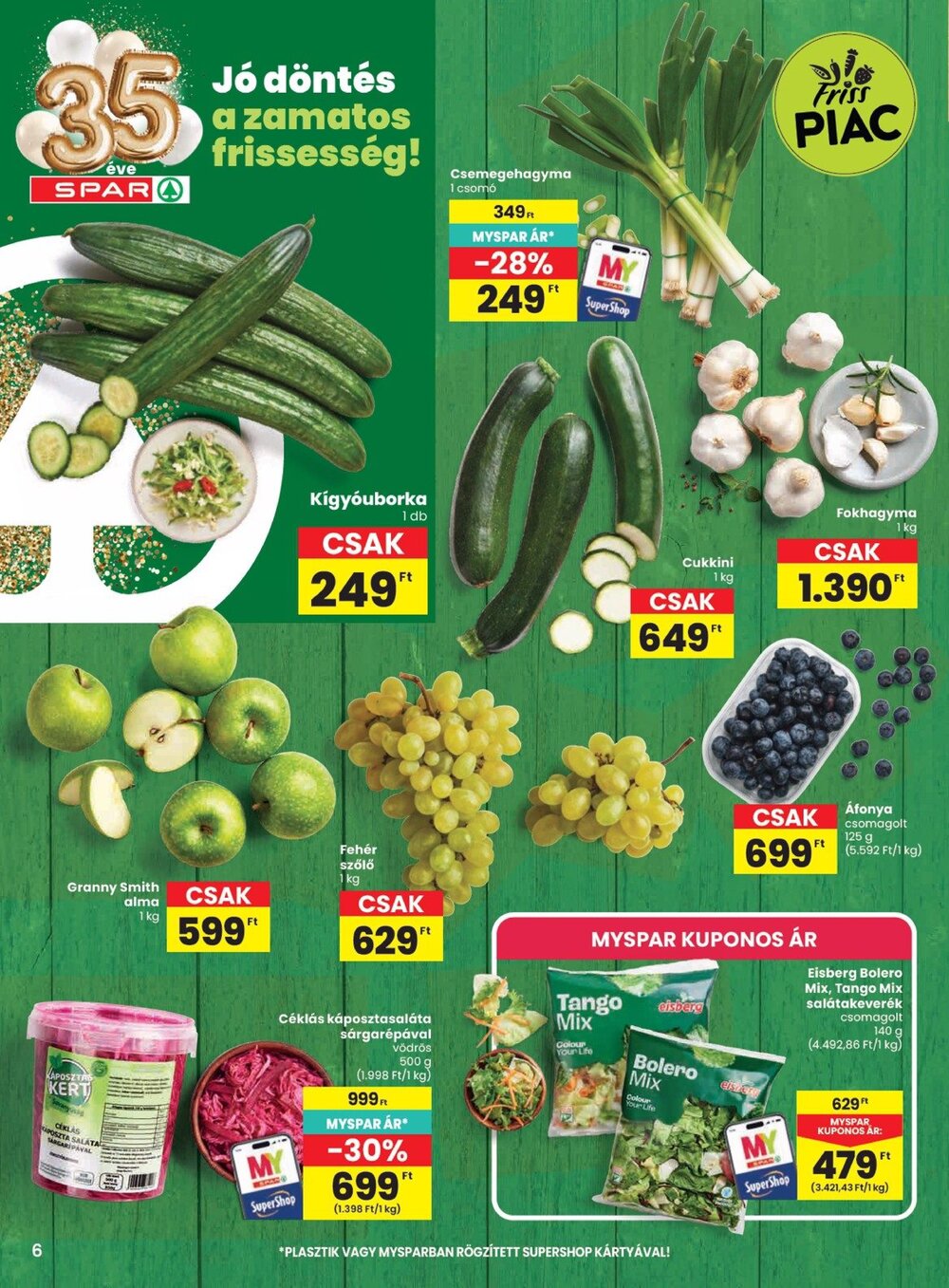 Spar akciós újság 2026.10.01-től - 6. oldal.