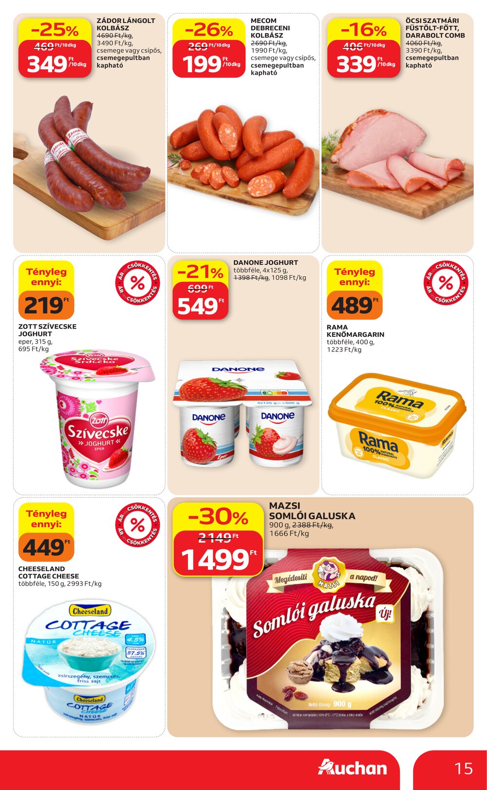 Auchan akciós újság 2026.10.01-től - 15. oldal.