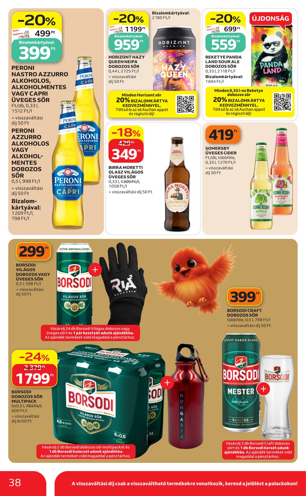 Auchan akciós újság 2026.10.01-től - 38. oldal.