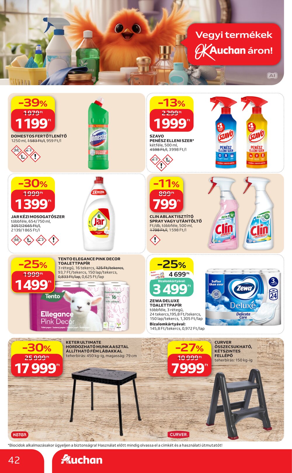 Auchan akciós újság 2026.10.01-től - 42. oldal.
