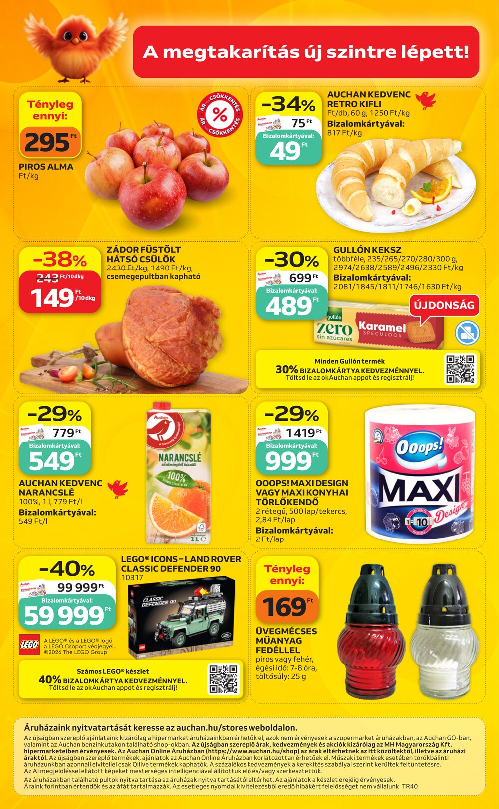 Auchan akciós újság 2026.10.01-től - 48. oldal.