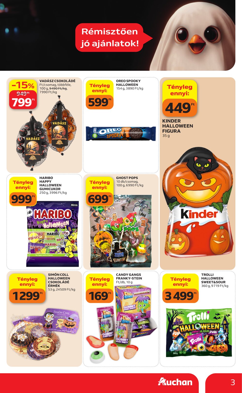 Auchan akciós újság 2026.10.01-től - 3. oldal.