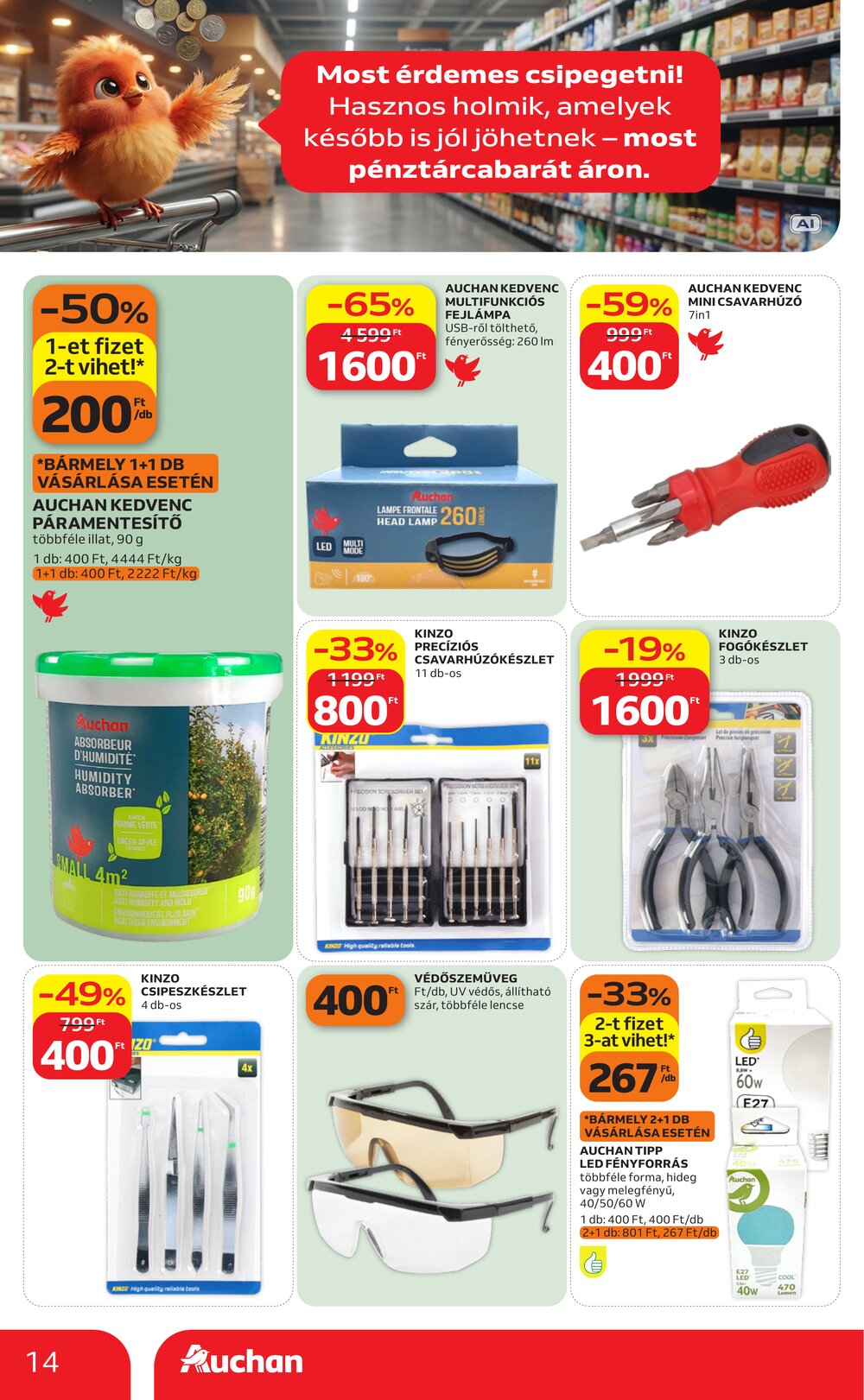 Auchan akciós újság 2026.10.01-től - 14. oldal.