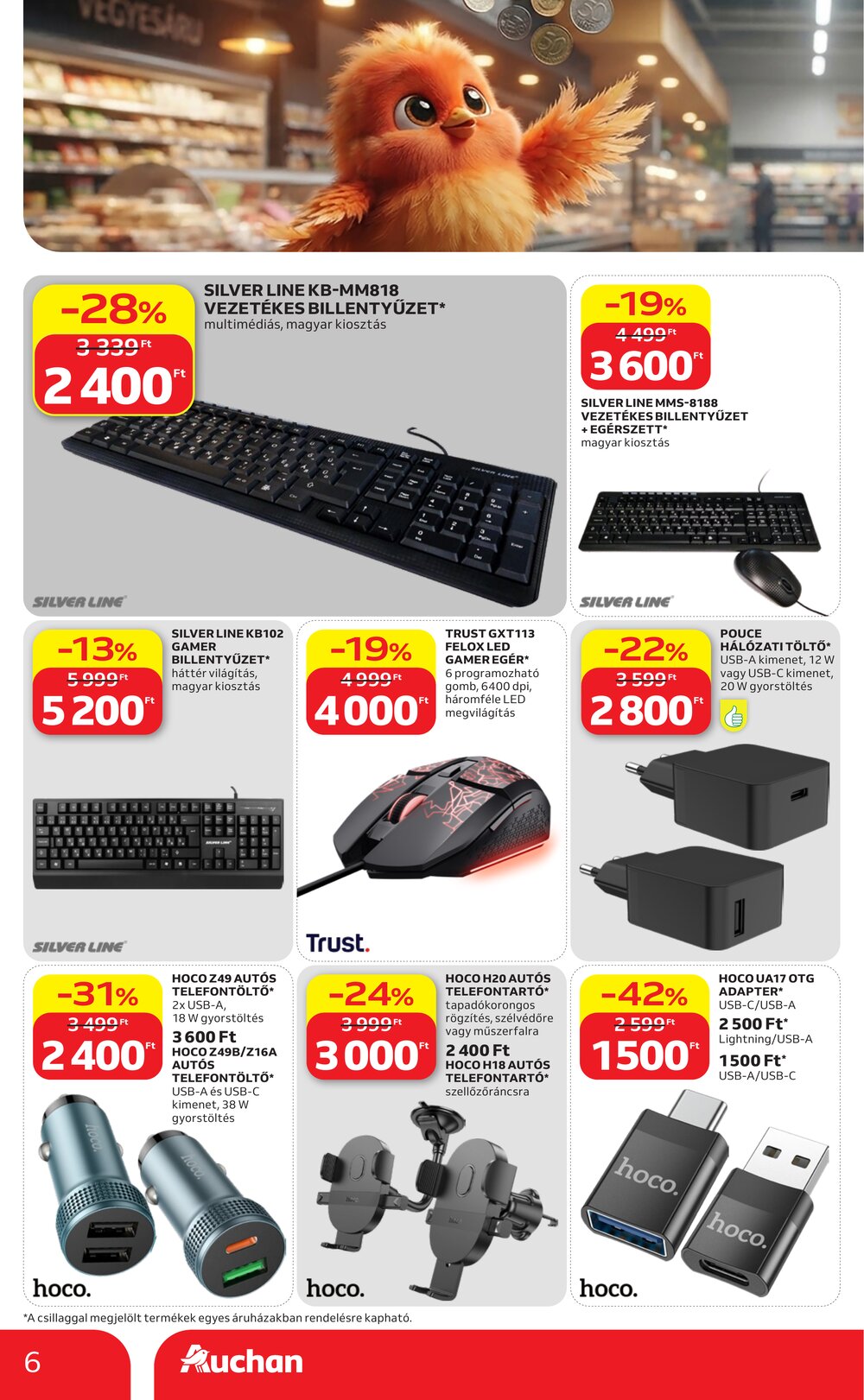 Auchan akciós újság 2026.10.01-től - 6. oldal.
