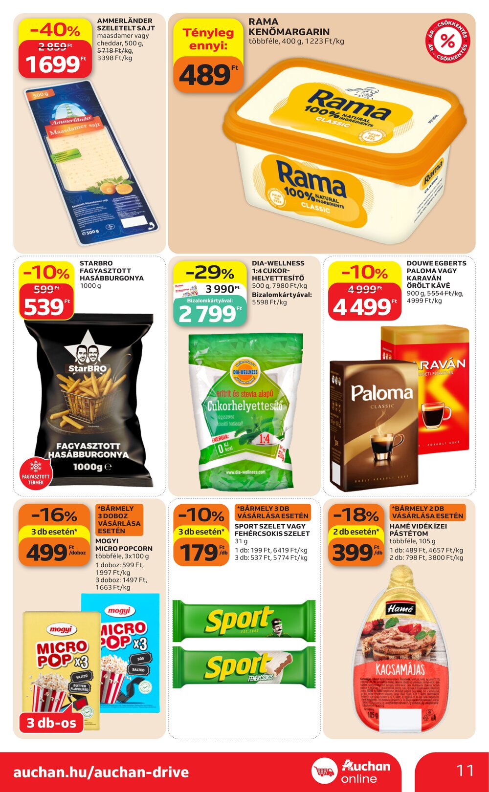 Auchan akciós újság 2026.10.01-től - 11. oldal.