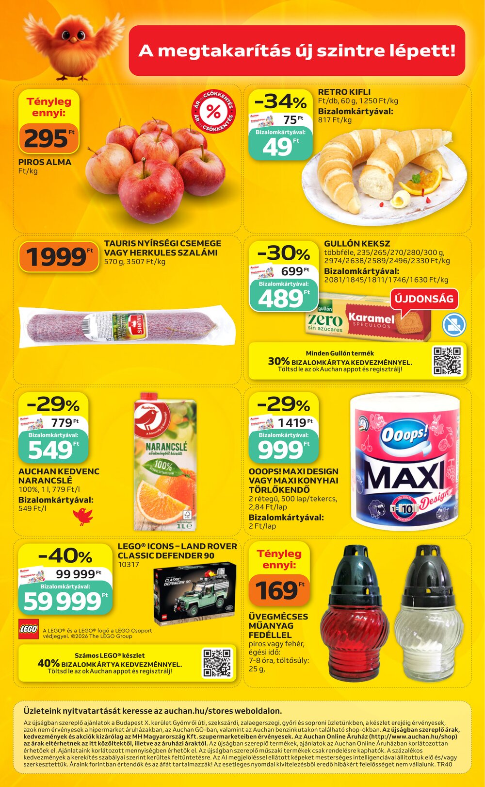 Auchan akciós újság 2026.10.01-től - 20. oldal.